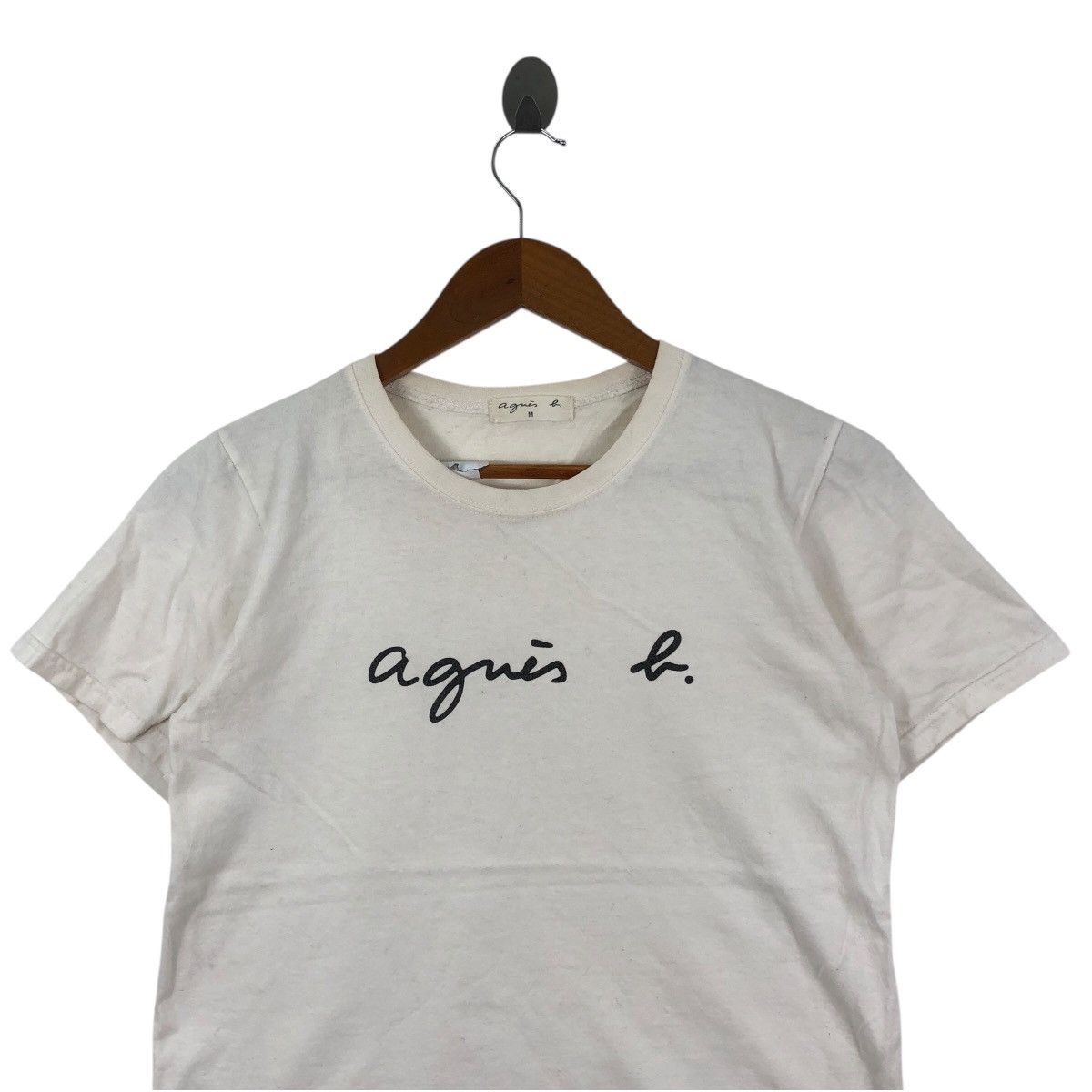 Designer AGNES B PARIS HOMME Signature Logo T-Shirt