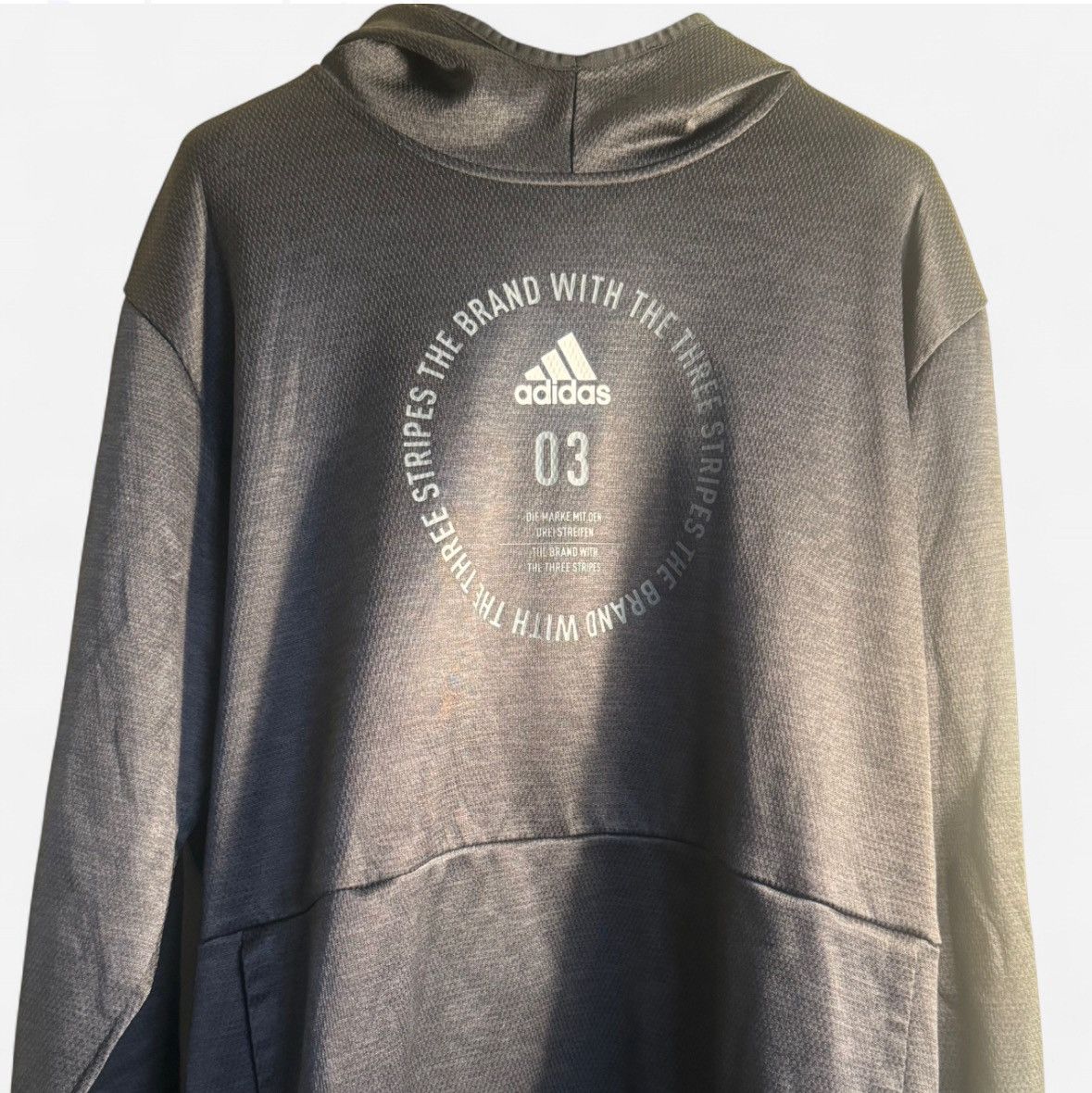 Adidas Black Addidas Hoodie Size US XXL / EU 58 / 5 - 1 Thumbnail