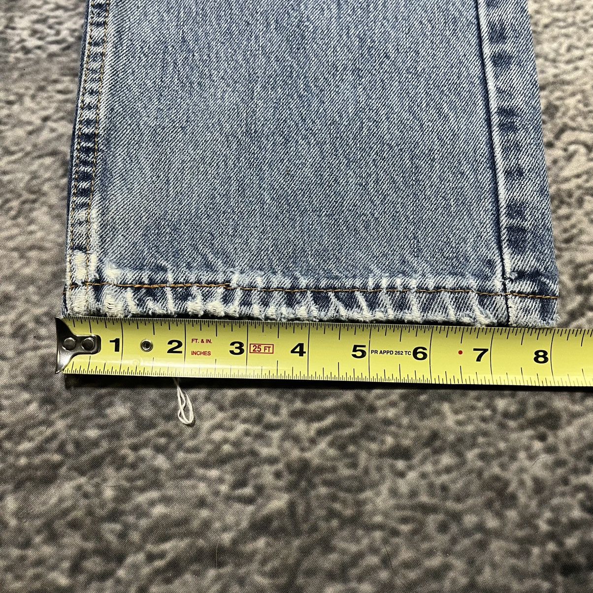 Levi's Vintage Levi's 505 Grunge Skater 2000s Blue Jeans 35x32 Size US 35 - 19 Thumbnail