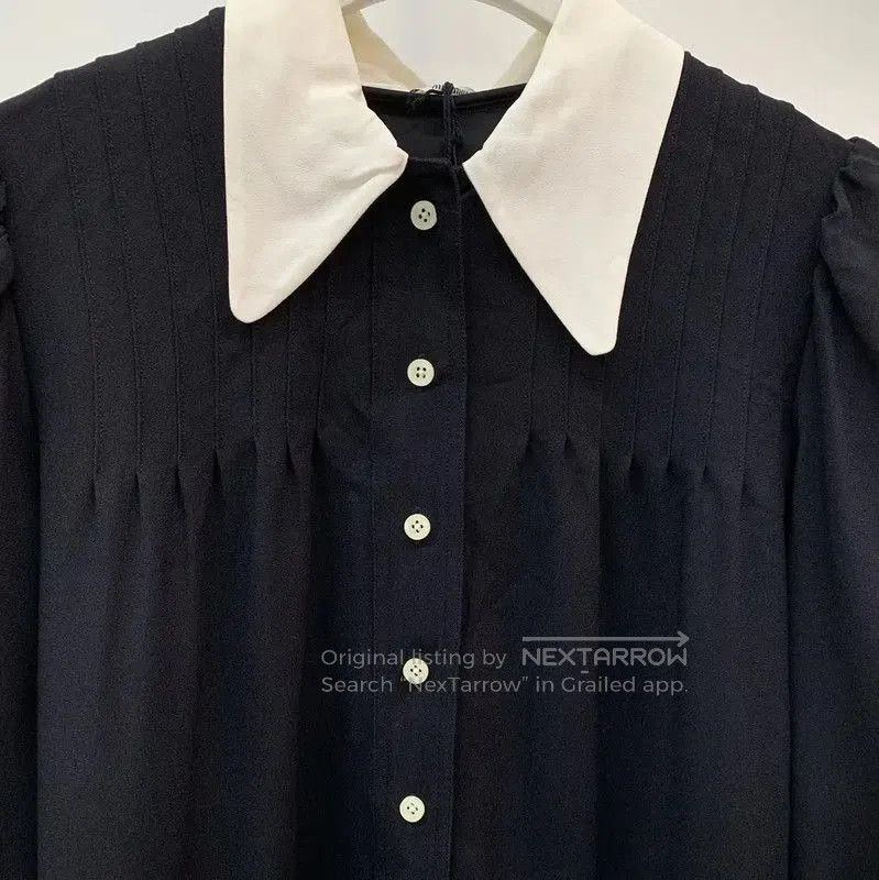Miu Miu Miu Miu Black Long Sleeve Dress for Women . Size M / US 6-8 / IT 42-44 - 6 Thumbnail