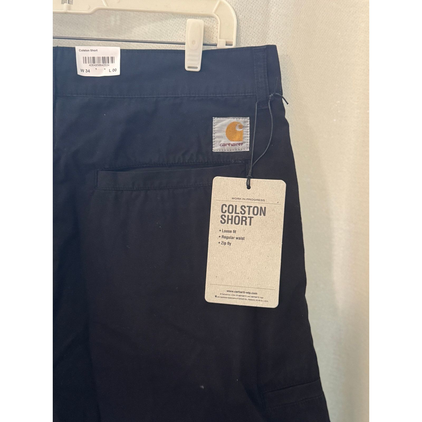 Carhartt Wip Carhartt WIP Colston Short Black sz 34 x 0 Size US 34 / EU 50 - 6 Thumbnail