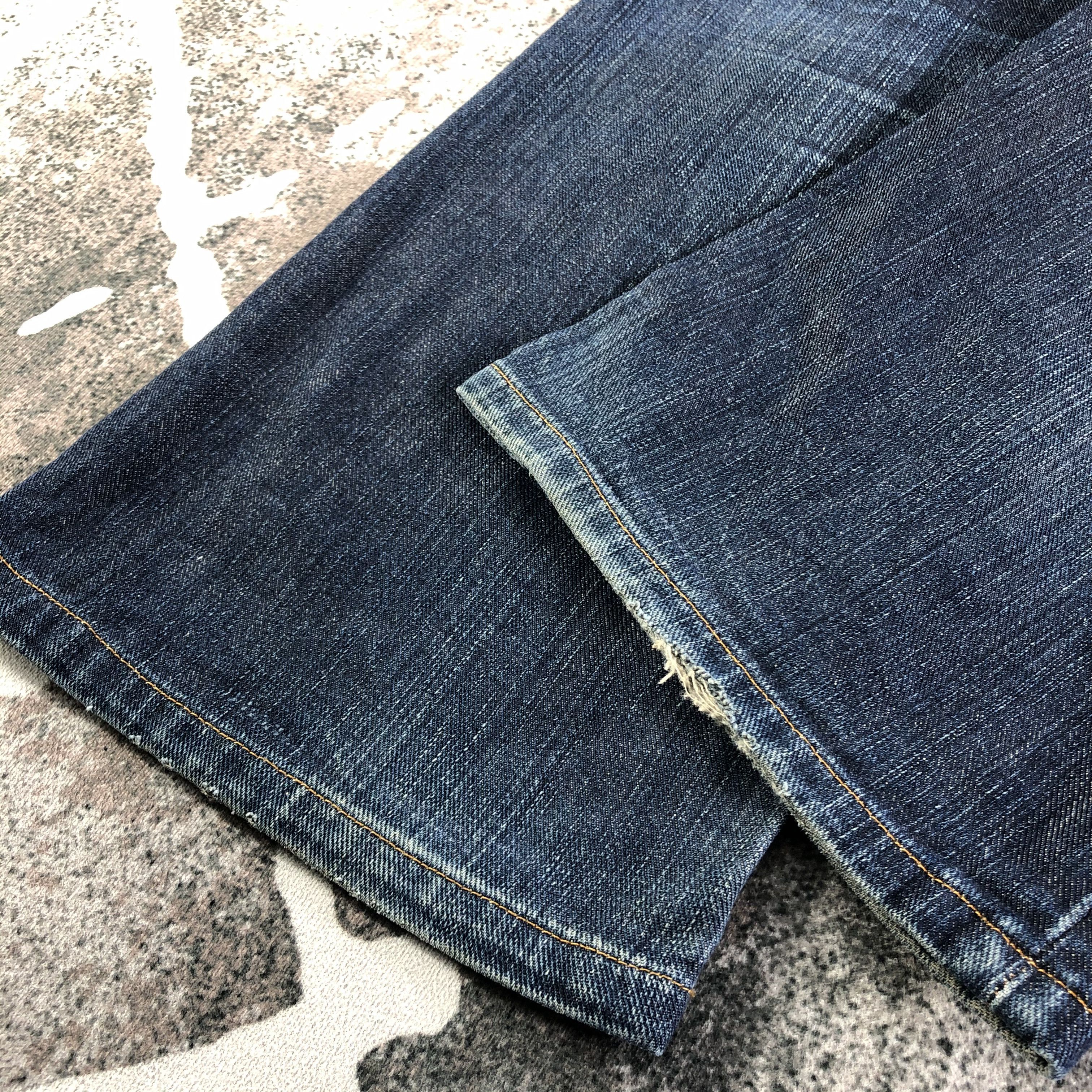 Lee Vintage Lee Jeans Faded Blue Denim KJ2927 Size US 32 / EU 48 - 6 Thumbnail