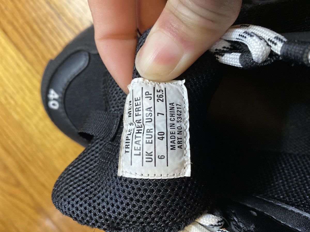 Balenciaga Balenciaga Triple S Black Size US 7.5 / EU 40-41 - 5 Thumbnail