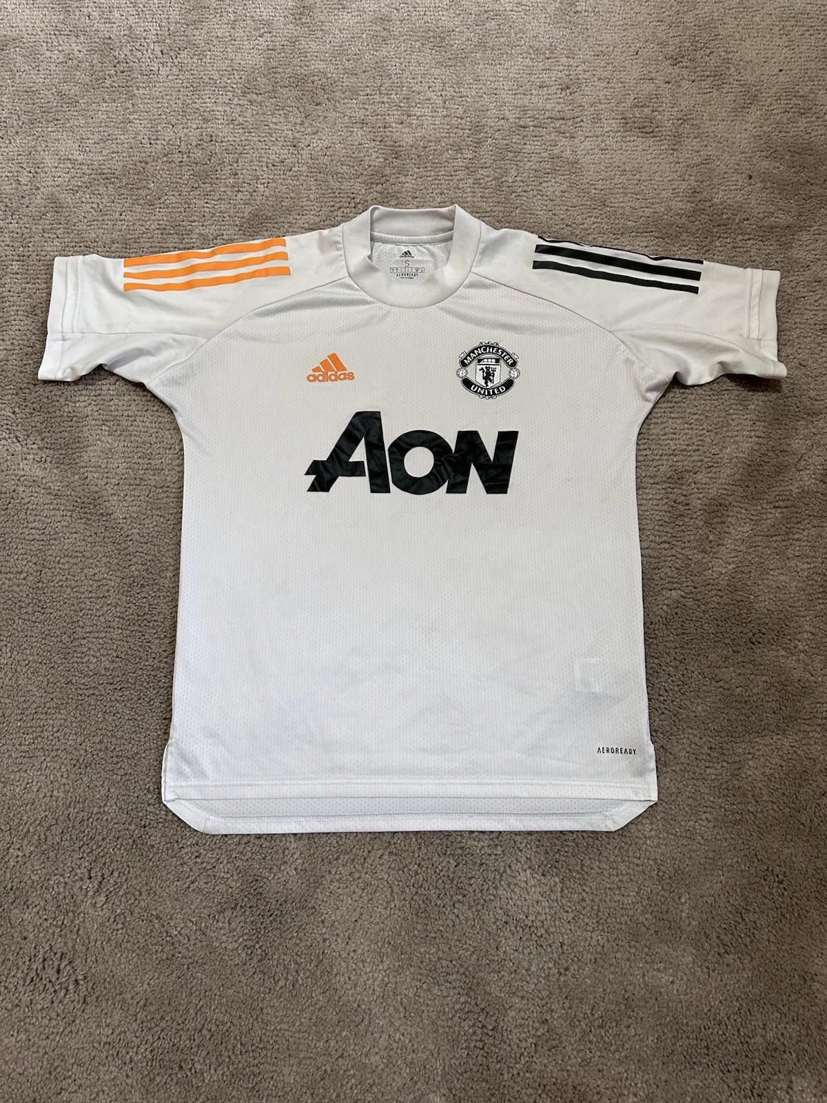 Adidas 2020-21 Manchester United adidas Training Shirt Sz S Size US S / EU 44-46 / 1 - 1 Thumbnail