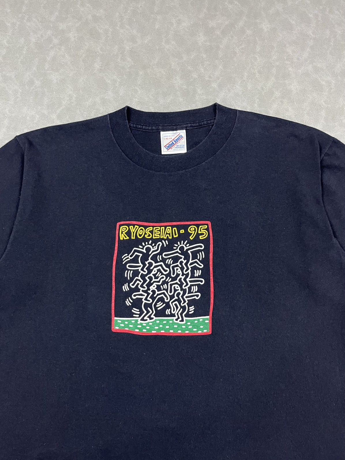 Keith Haring 90s Keith haring tee Size US M / EU 48-50 / 2 - 2 Thumbnail