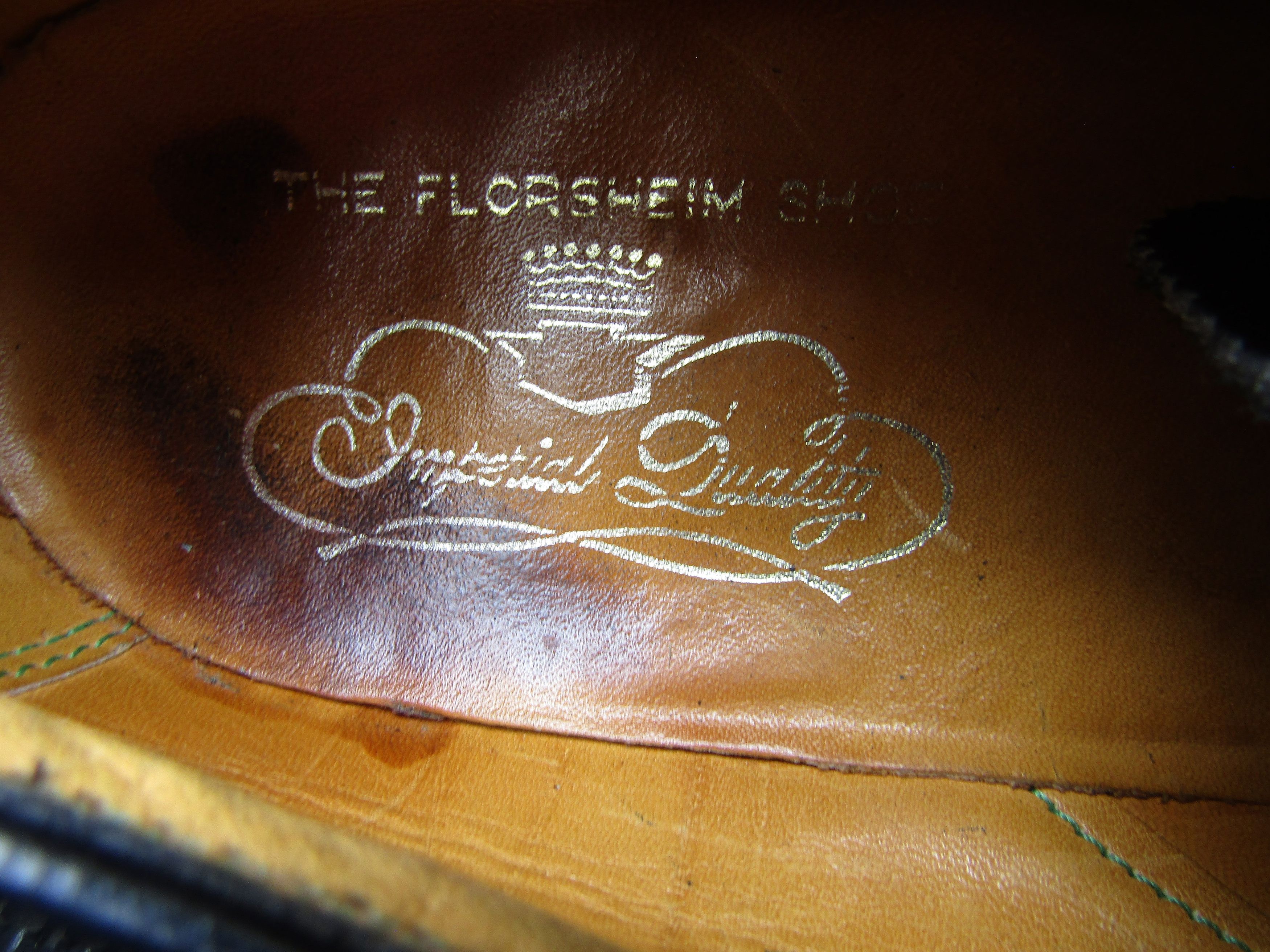 Florsheim Vintage Florsheim Imperial Kenmoor Blucher 5 Nail V Cleat Size US 8 / EU 41 - 3 Thumbnail