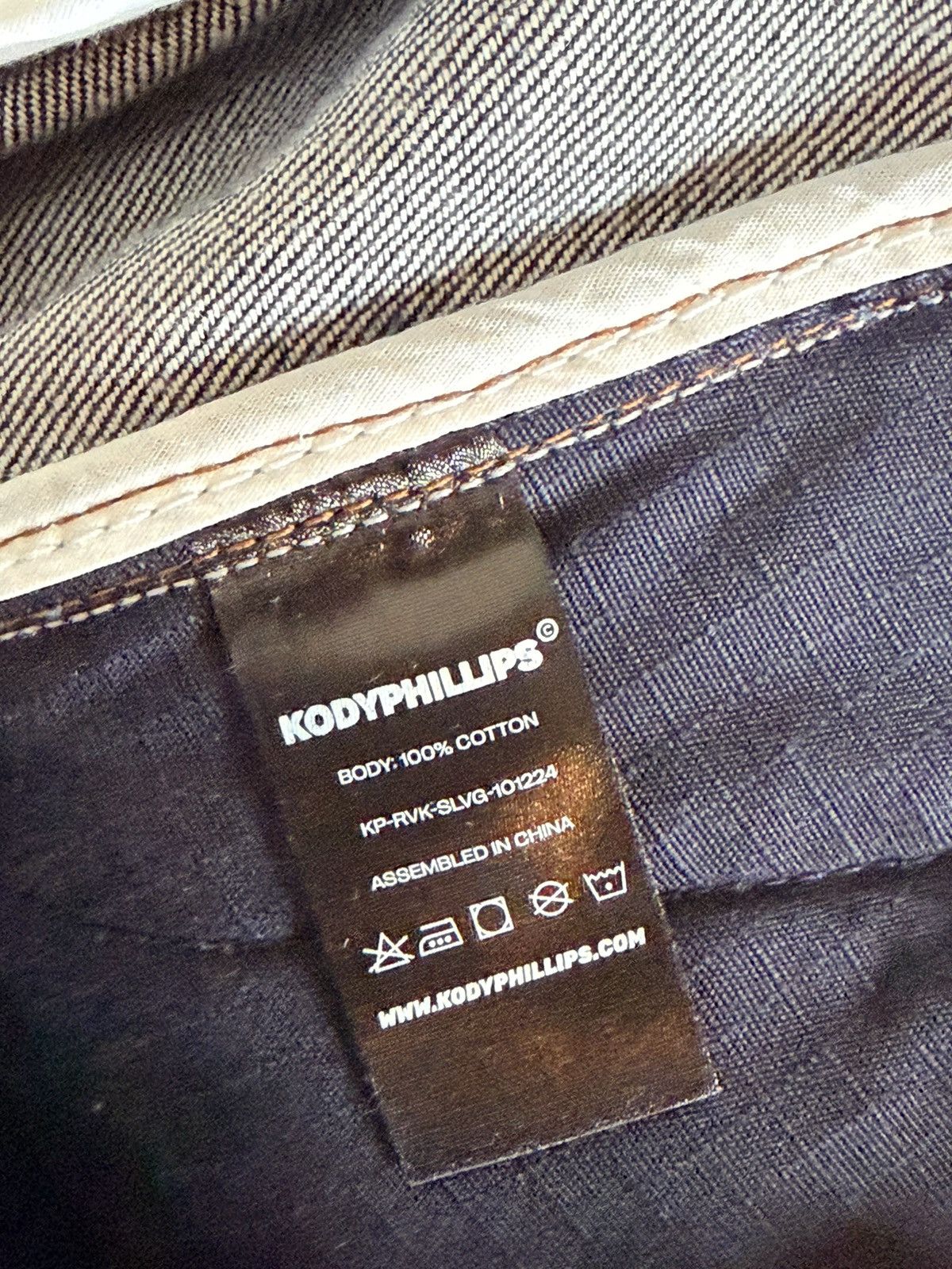 Kody Phillips RIP VAN KODY DENIM CHICKEN sz 34 Size US 34 / EU 50 - 5 Thumbnail