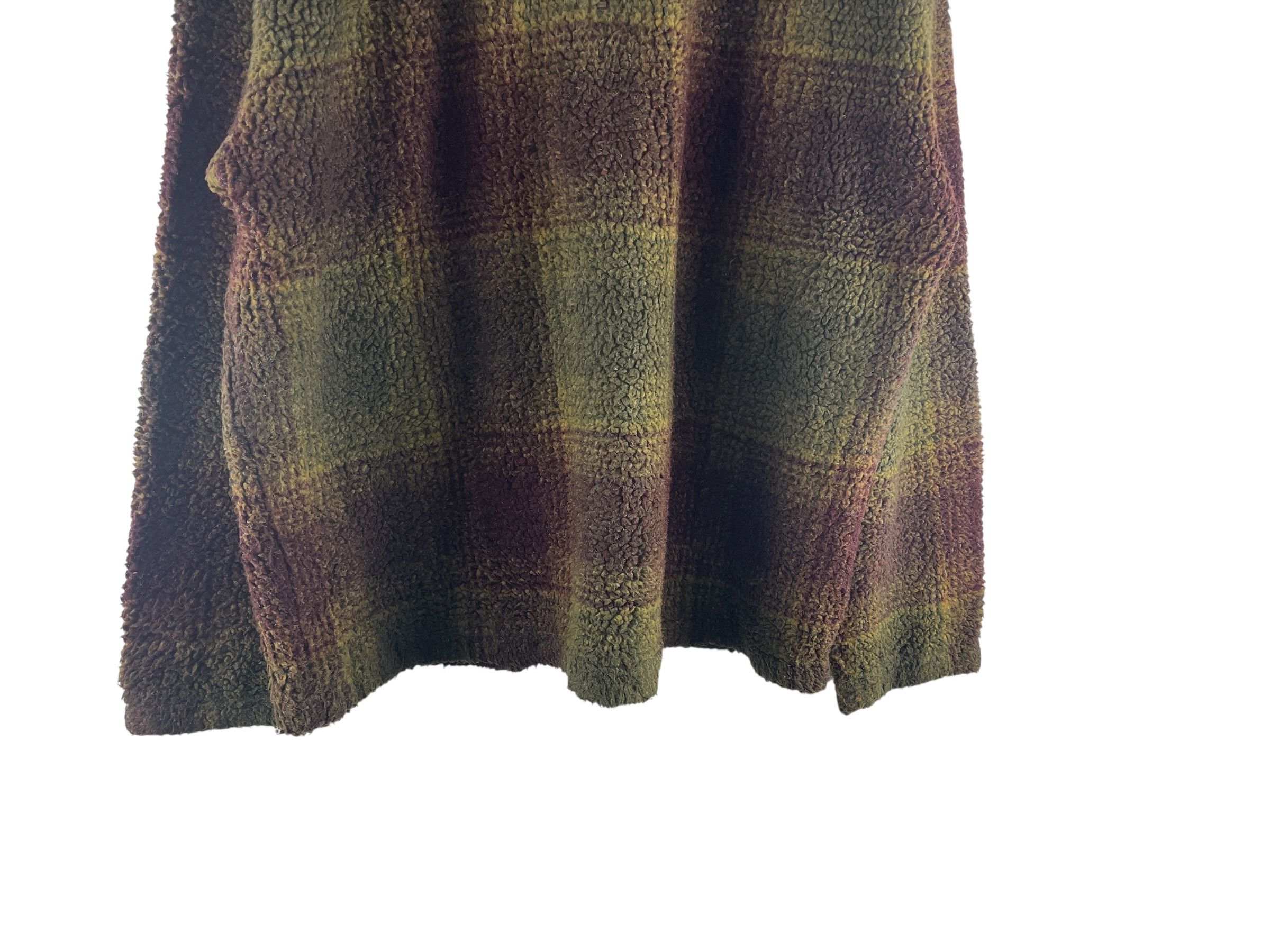 Nautica Nautica Plaid Sherpa Quarter Zip Fleece Pullover Jacket Size US L / EU 52-54 / 3 - 8 Thumbnail