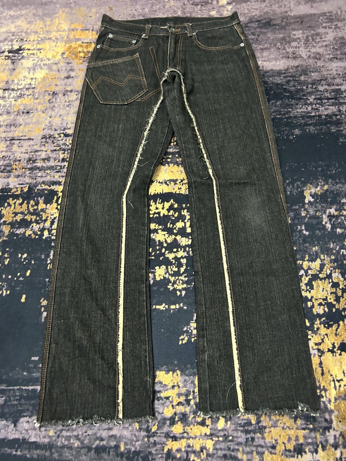 Comme Ca Ism Kenji Ito Comme Ca Collection Doublle Pocket Jeans Size US 31 - 3 Thumbnail