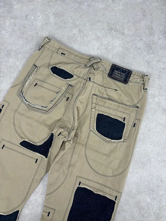 Marithe + Francois Girbaud 2000s Marithé + François Girbaud Beige Cargo Pants Size US 32 / EU 48 - 7 Thumbnail