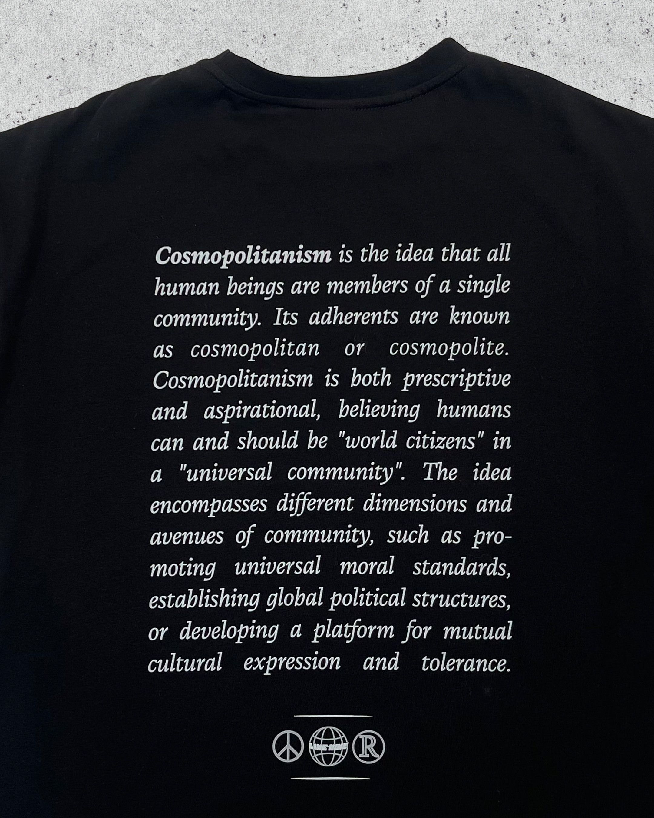 Other Line Nine "Kosmopolites" tee Size US L / EU 52-54 / 3 - 2 Thumbnail