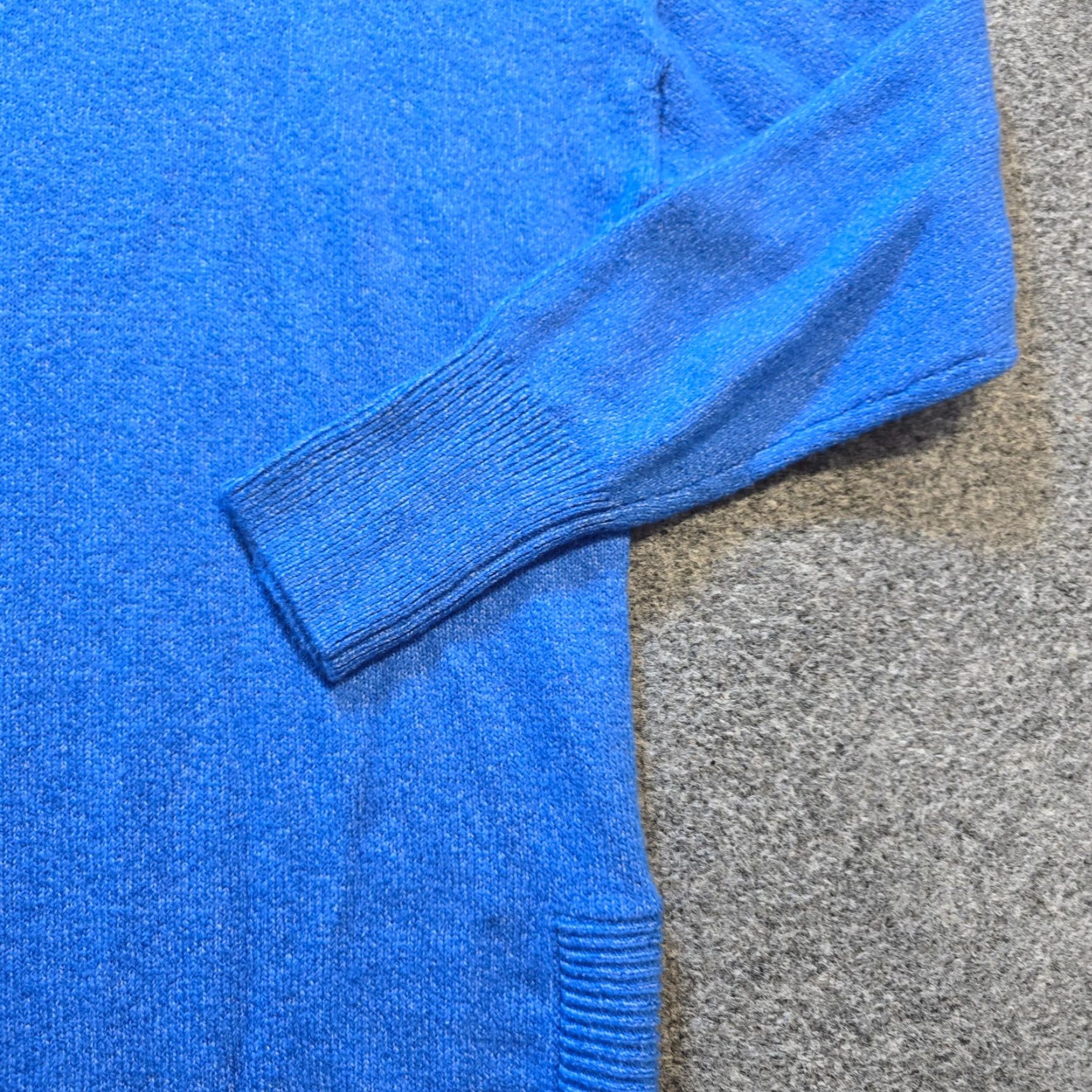 Loft LOFT Sweater Womens Size Small Blue Turtleneck Knit Long Sleeve Casual Basic Pullover Regular Knit Winter Fall Spring Mens Womens Boys Girls Size S / US 4 / IT 40 - 3 Thumbnail