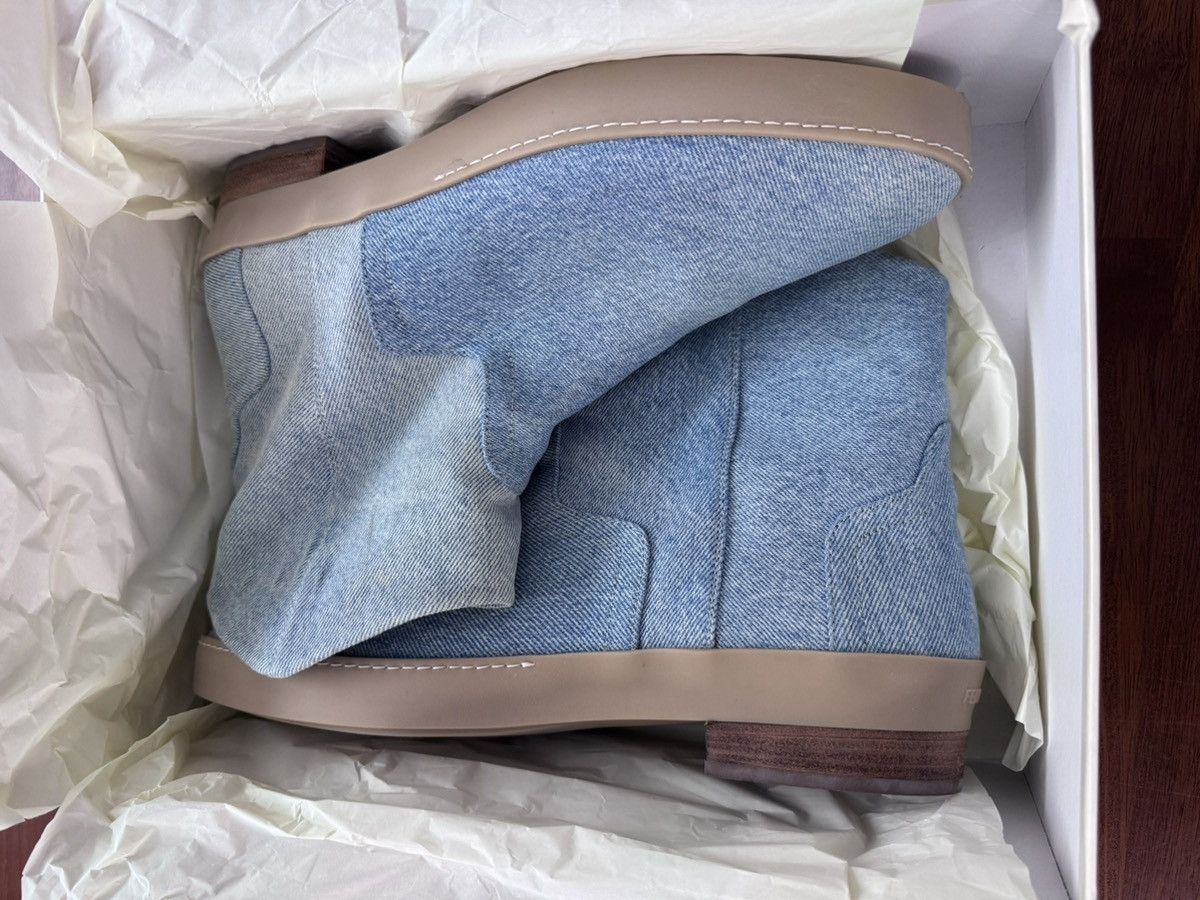 Fear of God Fear of God Sixth Collection Chelsea Denim Boot Size US 12 / EU 45 - 19 Thumbnail