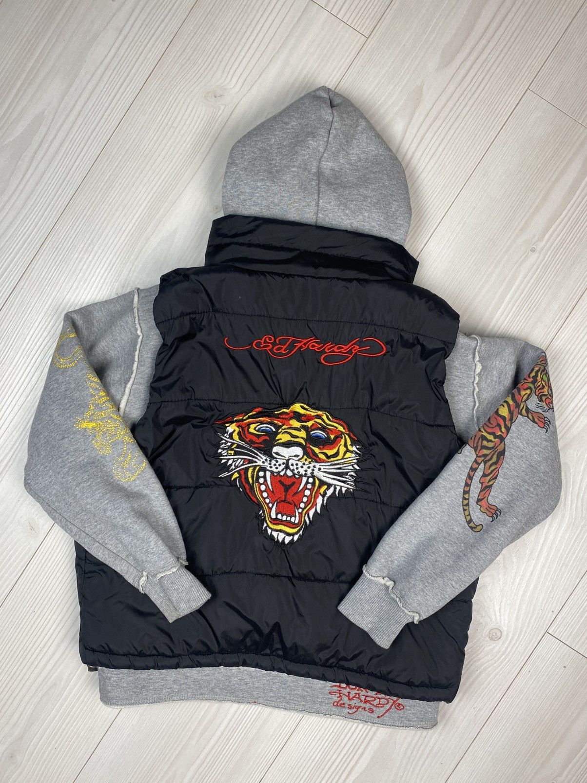 Christian Audigier × Ed Hardy Don Ed hardy designs hoodie vest Size US XS / EU 42 / 0 - 14 Thumbnail