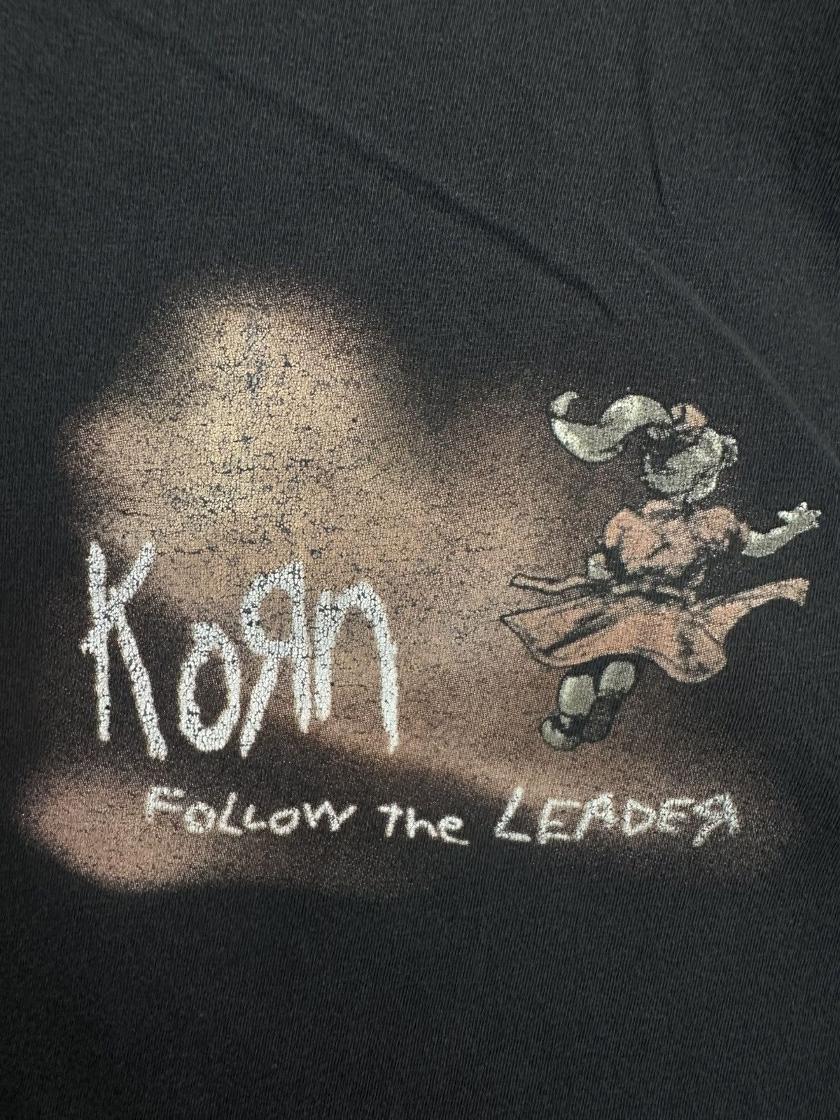Band Tees Korn Follow the Leader 1998 Vintage Blue Grape Shirt Size US XL / EU 56 / 4 - 13 Thumbnail