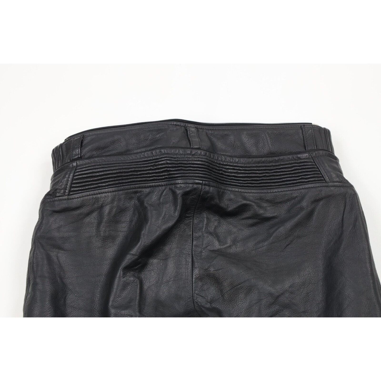 BMW × Vintage Vintage BMW Mens Distressed Leather Motorcycle Riding Pants Size US 34 / EU 50 - 13 Thumbnail
