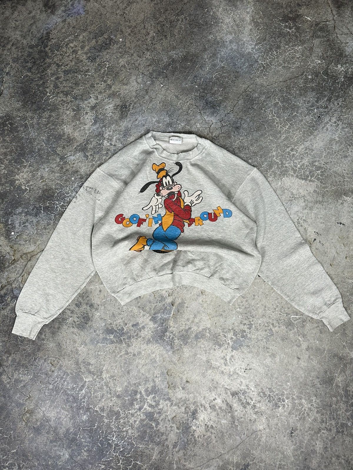 Disney × Vintage Vintage Distressed Goofy Crewneck Size US M / EU 48-50 / 2 - 1 Thumbnail
