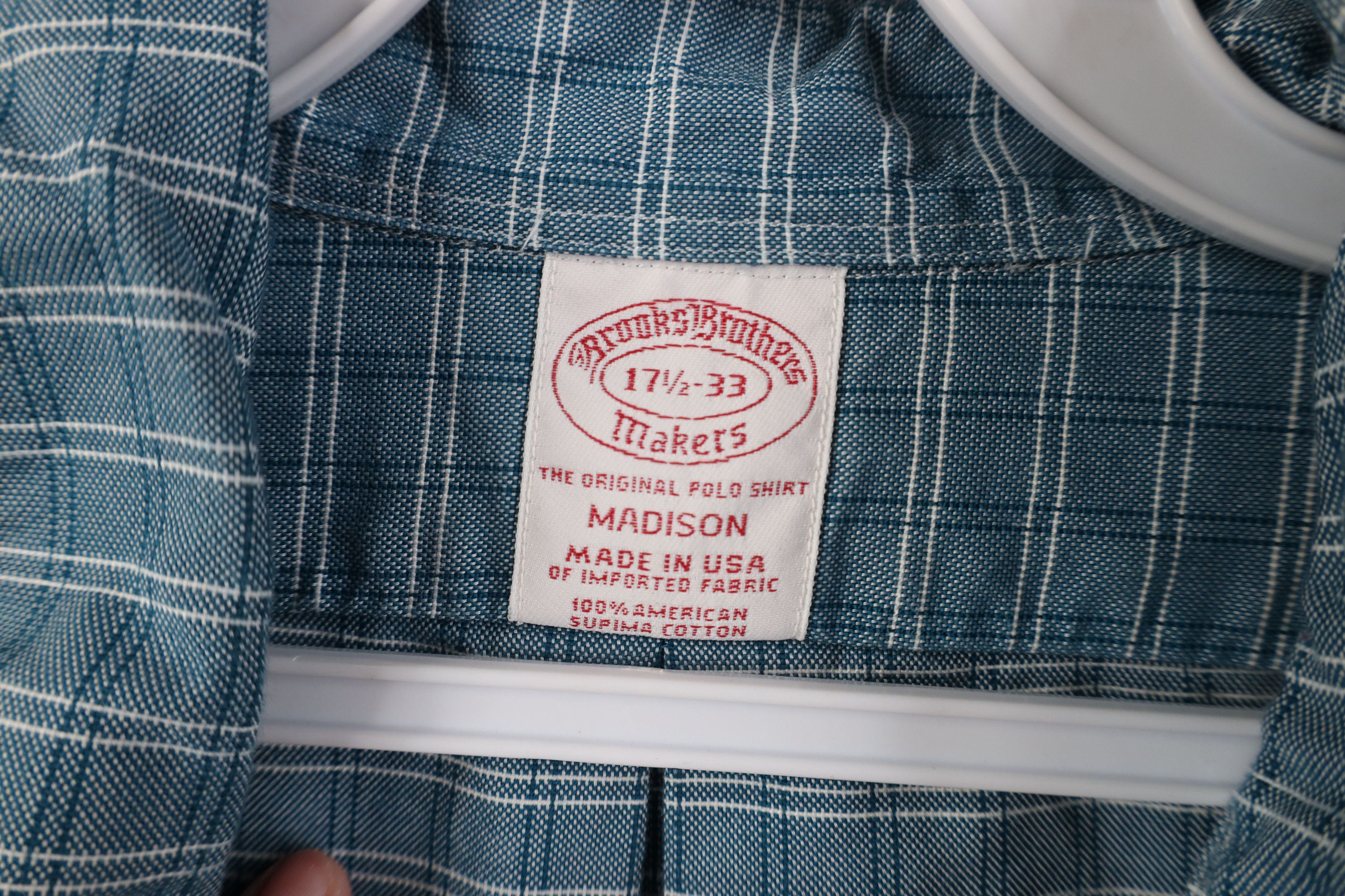 Brooks Brothers Vintage 90s Brooks Brothers Button Down Shirt Plaid USA Size US M / EU 48-50 / 2 - 5 Thumbnail
