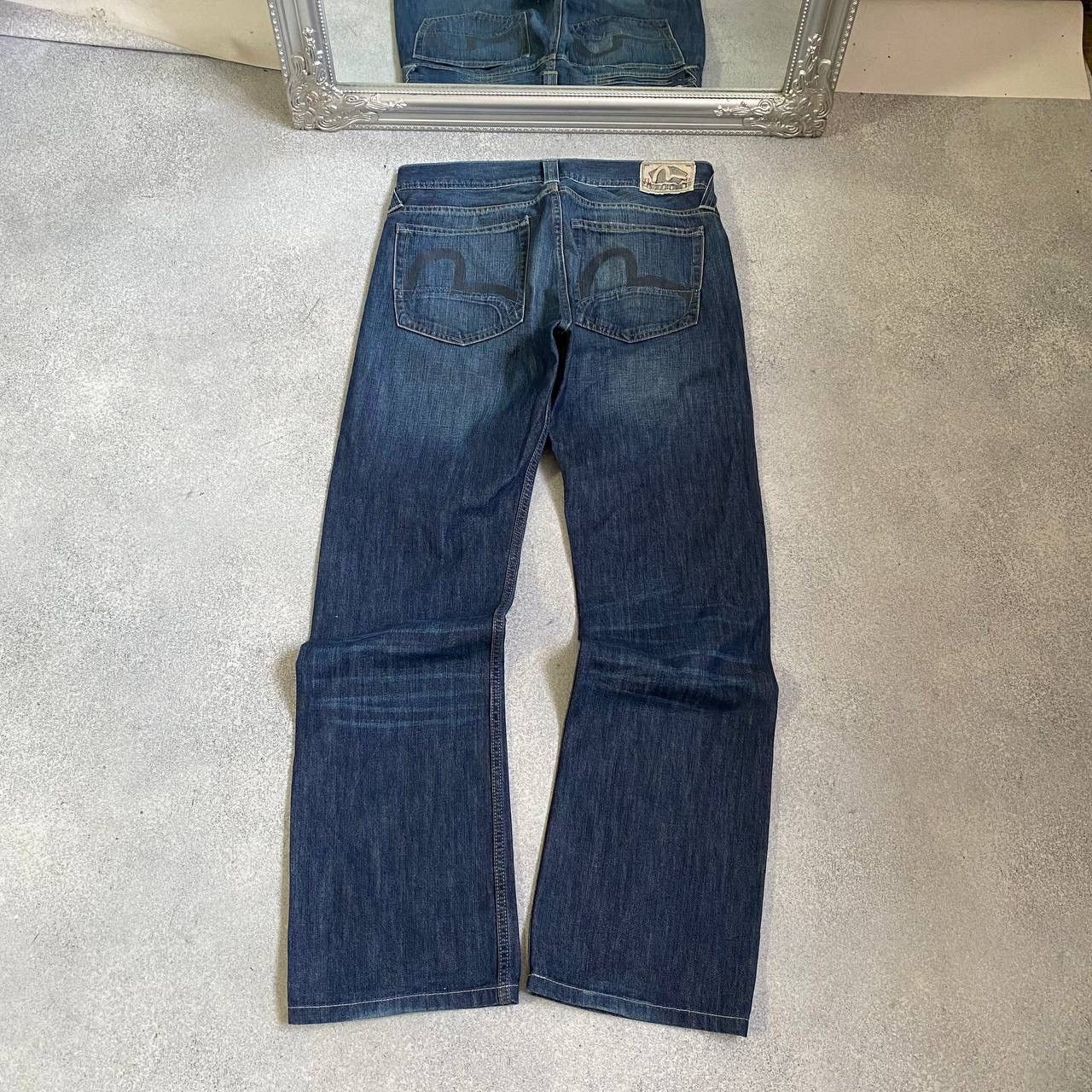 Evisu × Puma Vintage y2k Baggy Evisu Puma Jeans Faded Size US 32 / EU 48 - 1 Thumbnail