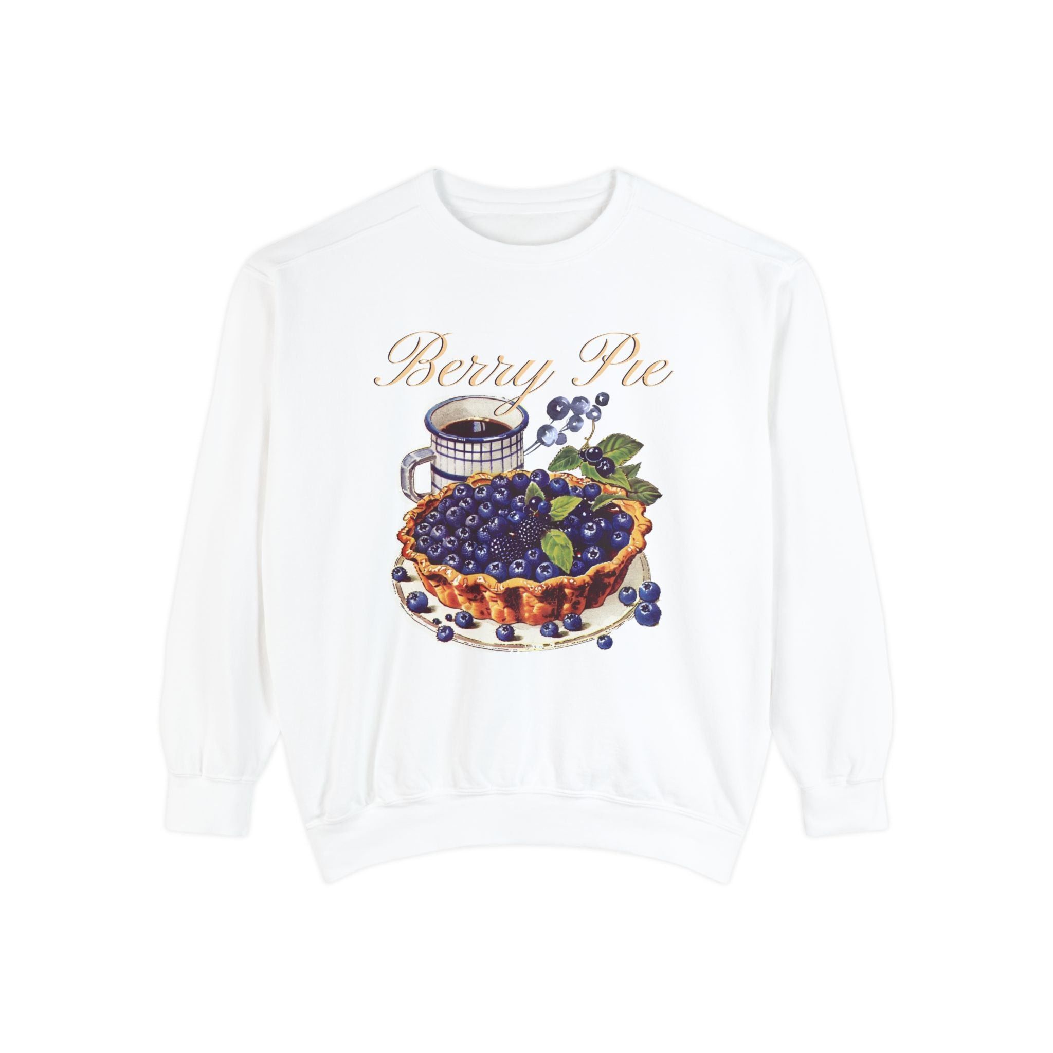 Designer Berry Pie - Comfort Colors® Sweatshirt Size M / US 6-8 / IT 42-44 - 1 Thumbnail