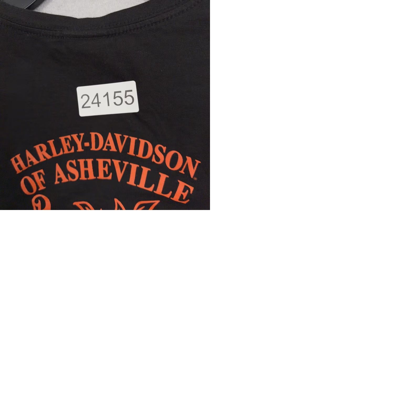 Harley Davidson Harley-Davidson Shirt Womens M Black V-Neck Graphic Tee Biker Jersey 100% Cotton Casual Short Sleeve US Made - Asheville NC Size M / US 6-8 / IT 42-44 - 9 Thumbnail