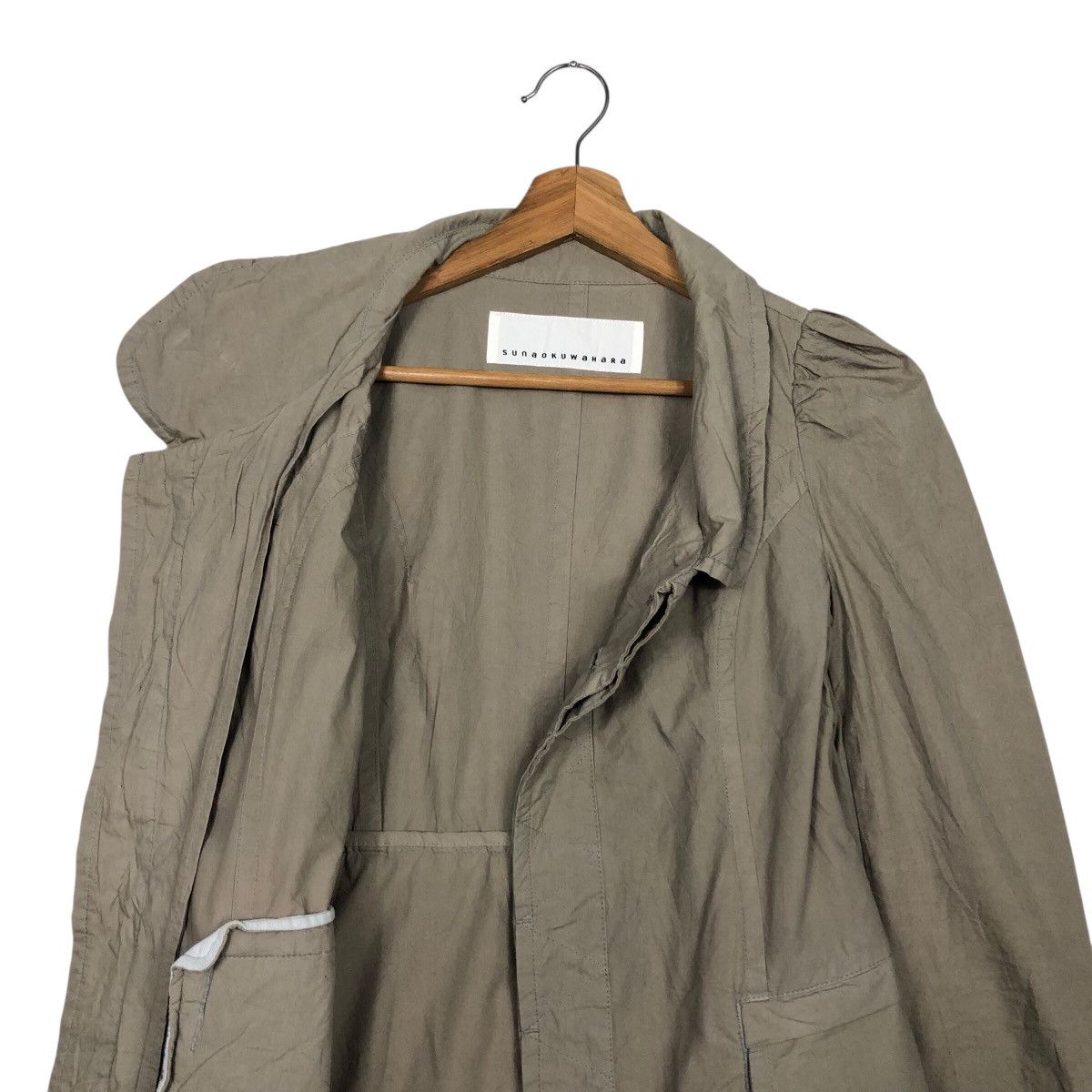 Issey Miyake 📌Vintage Chore Work Jacket Military Design Sunaokuwahara Size M / US 6-8 / IT 42-44 - 13 Thumbnail