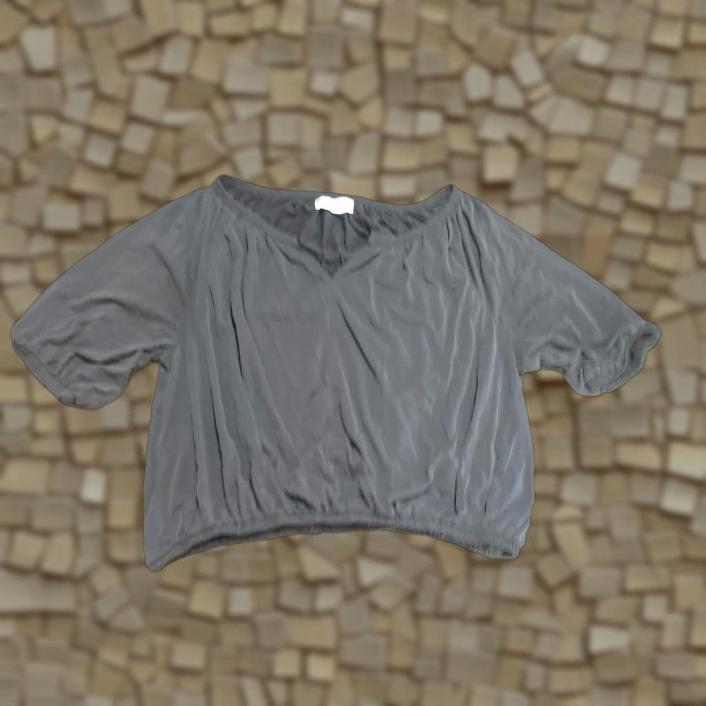 Lucky Brand Lucky Brand Shirt Women's Large Black V-Neck 3/4 Sleeve T-Shirt Casual Womens Size L / US 10 / IT 46 - 1 Thumbnail