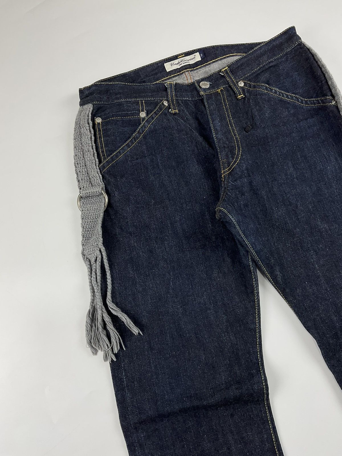 Undercover Undercover S/S'08 "Summer Madness" Fringe Tassel Denim Size US 30 / EU 46 - 3 Thumbnail