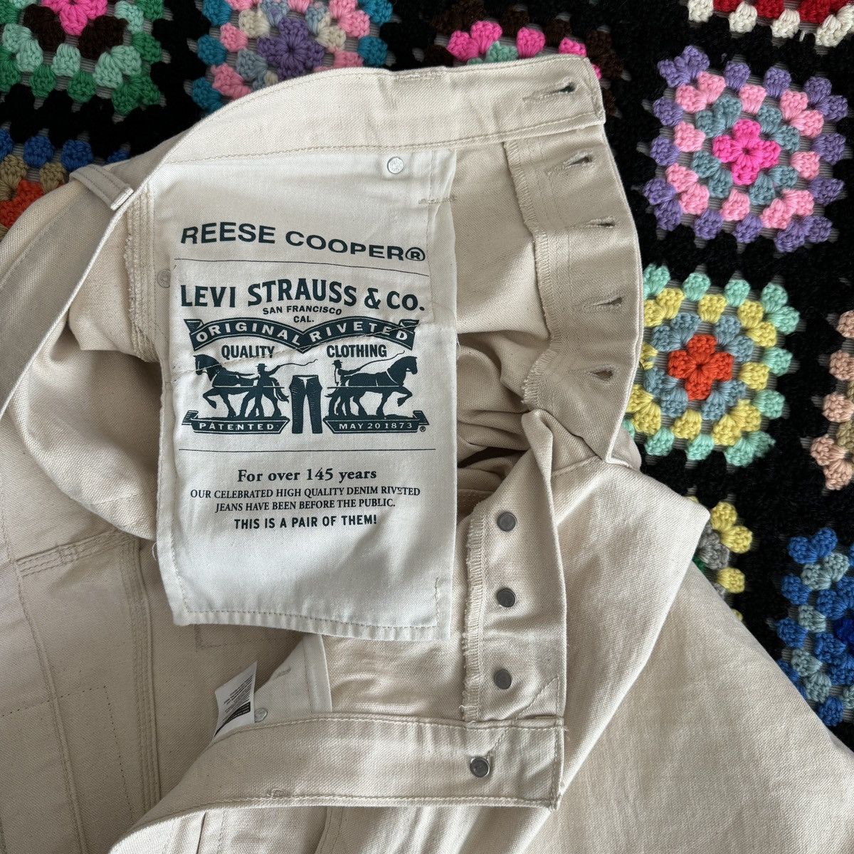 Levi's × Reese Cooper Reese Cooper x Levi's Straight Fit Duck Canvas Pants sz 36 Size US 37 - 7 Thumbnail