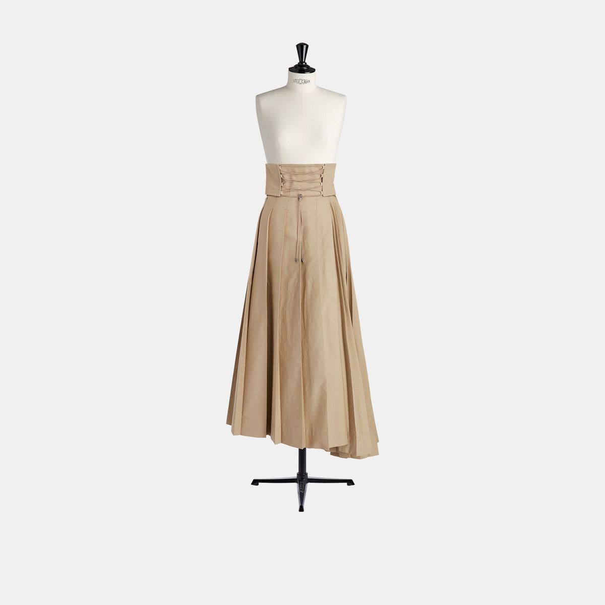 image of Dior O1Bcso1Str0224 Skirt In Beige, Women's (Size 28)