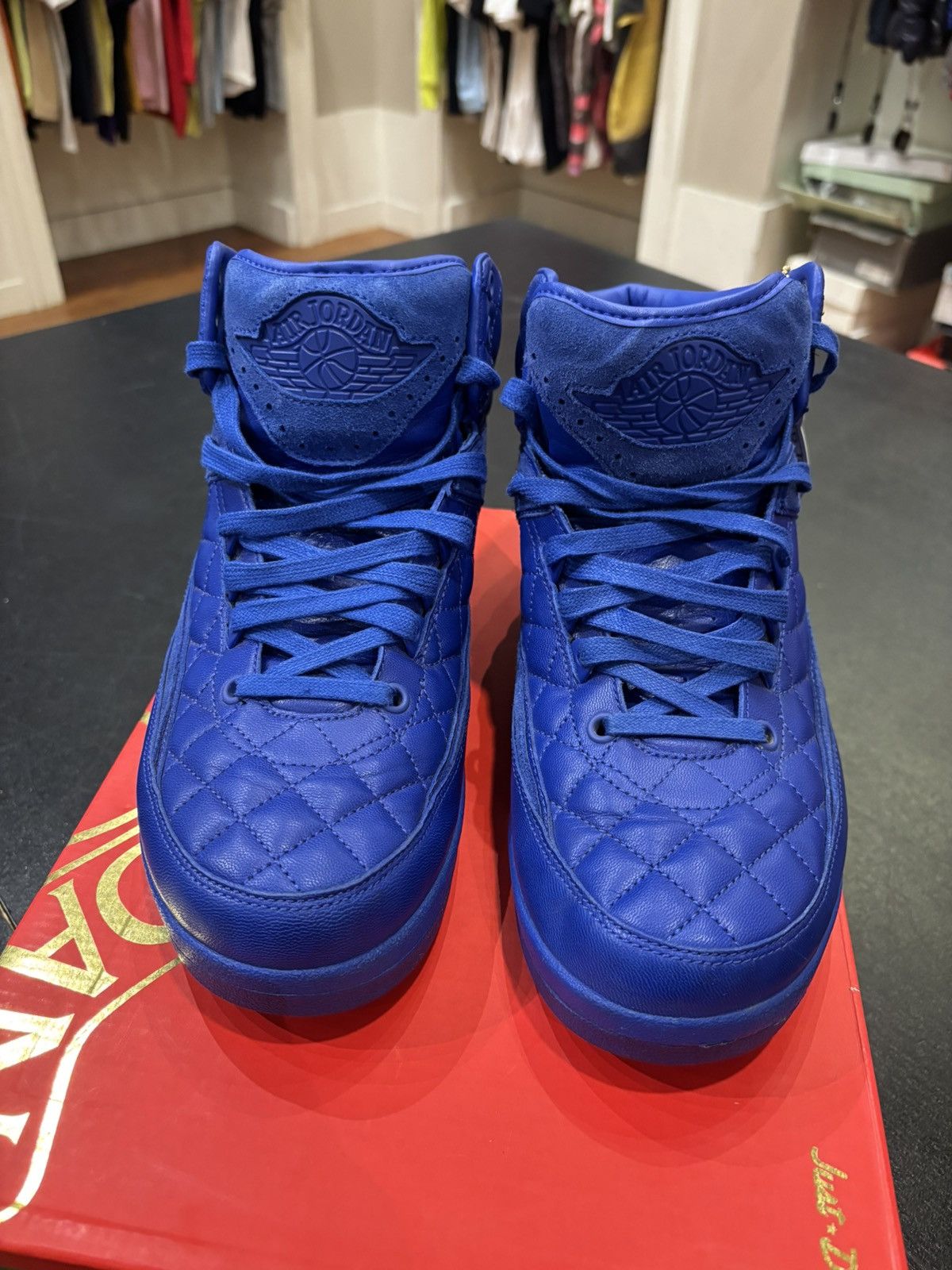 Jordan Brand Jordan 2 Retro Just Don Blue Size US 10 / EU 43 - 3 Thumbnail