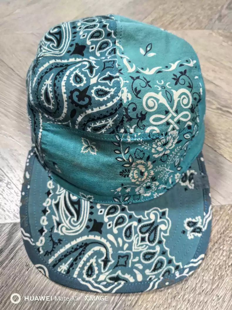 Visvim Blue Navy Hat Bandana - dmc99 | Grailed