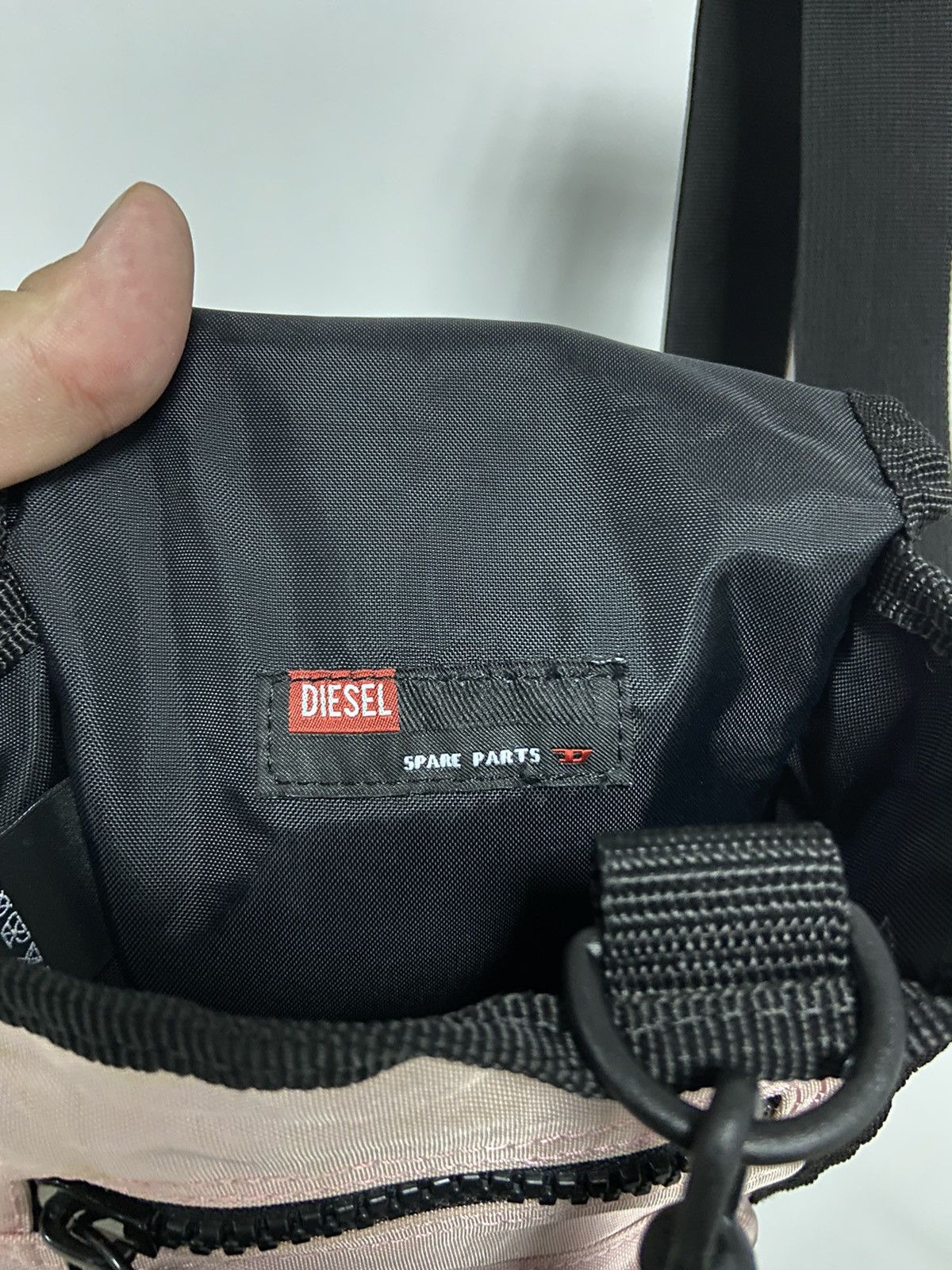 Diesel × Vintage Diesel Vintage Shoulder Bag Messenger Y2K Style Small Logo Size ONE SIZE - 8 Thumbnail