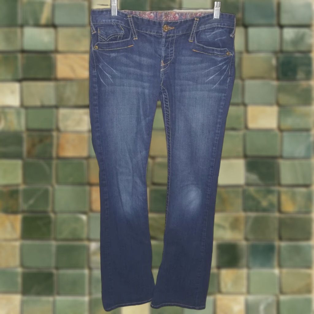 Lucky Brand Lucky Brand Womens Bootcut Blue Jeans Size 8 Size 30" / US 8 / IT 44 - 1 Thumbnail