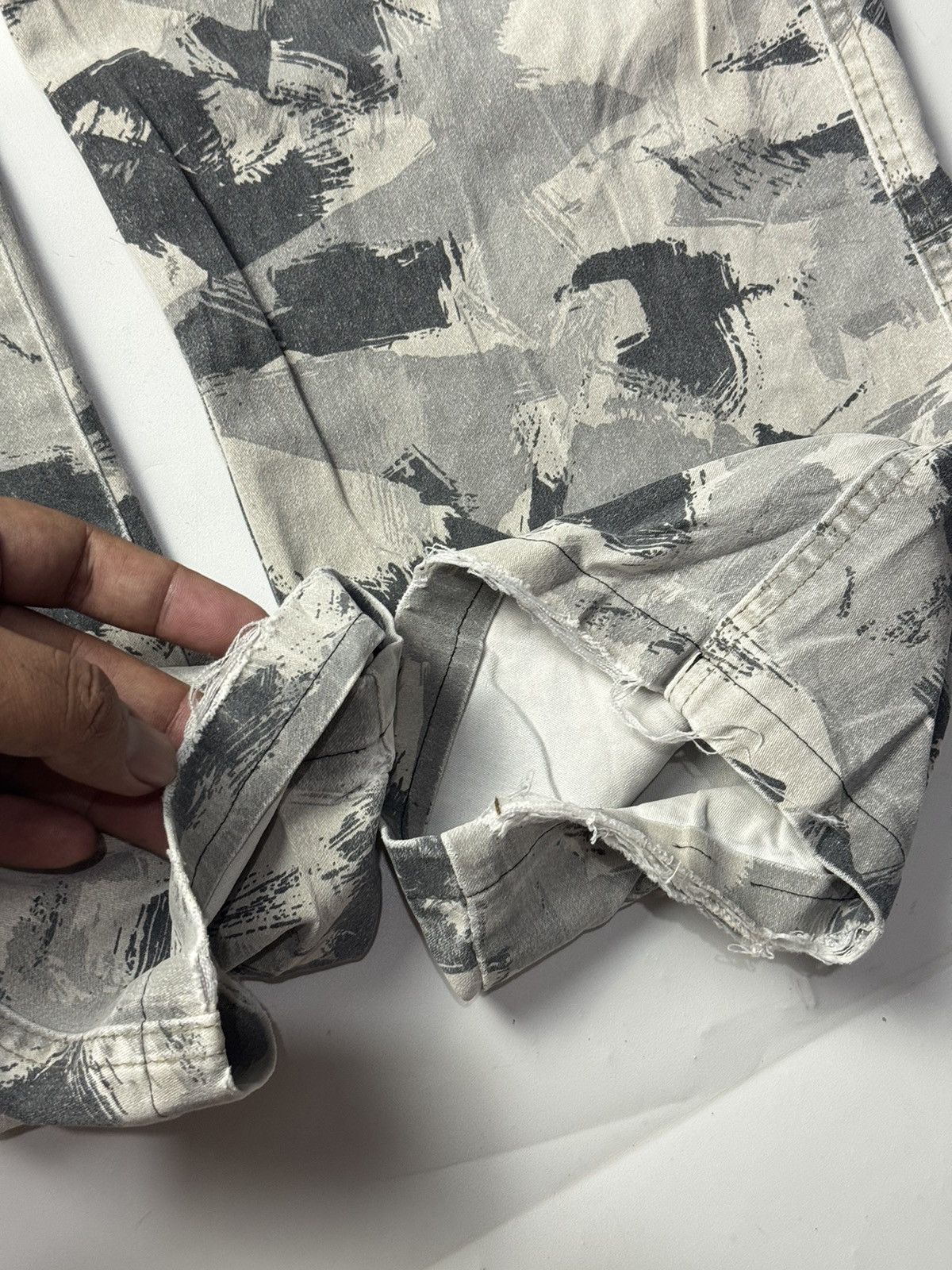 Hysteric Glamour × If Six Was Nine × Japanese Brand Japanese distressed cargo bondage style goa Size US 29 - 10 Thumbnail