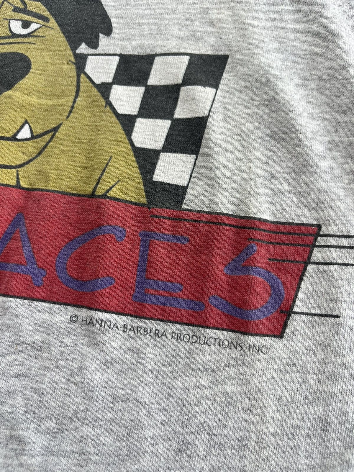Cartoon Network × Vintage Vintage WACKY RACES 90’s Hanna-Barbera Production Tshirt Size US XL / EU 56 / 4 - 6 Thumbnail
