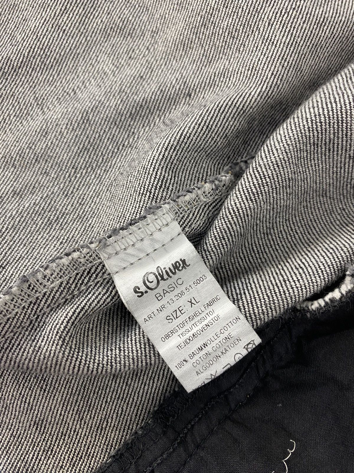 s.Oliver Hype S.Oliver Black Denim Jeans Trucker Jacket Size US XL / EU 56 / 4 - 9 Thumbnail