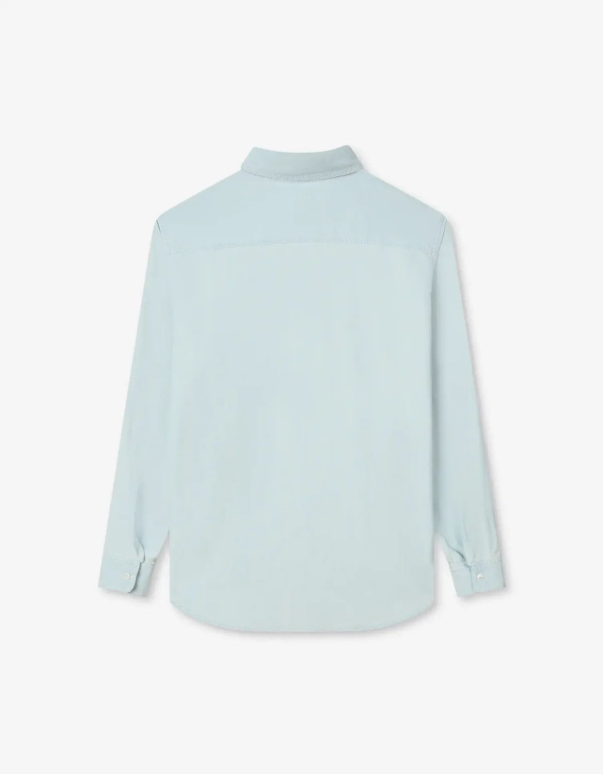 Kenzo Kenzo Blue Stone Bleach Chambray Overshirt Size US L / EU 52-54 / 3 - 2 Thumbnail