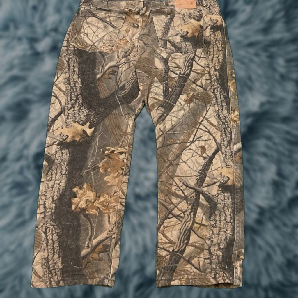 Wrangler VINTAGE Wrangler RealTree Camo Hunter Jeans Real Tree 38x30 Lined Relaxed Mens Pants Size US 38 / EU 54 - 1 Thumbnail