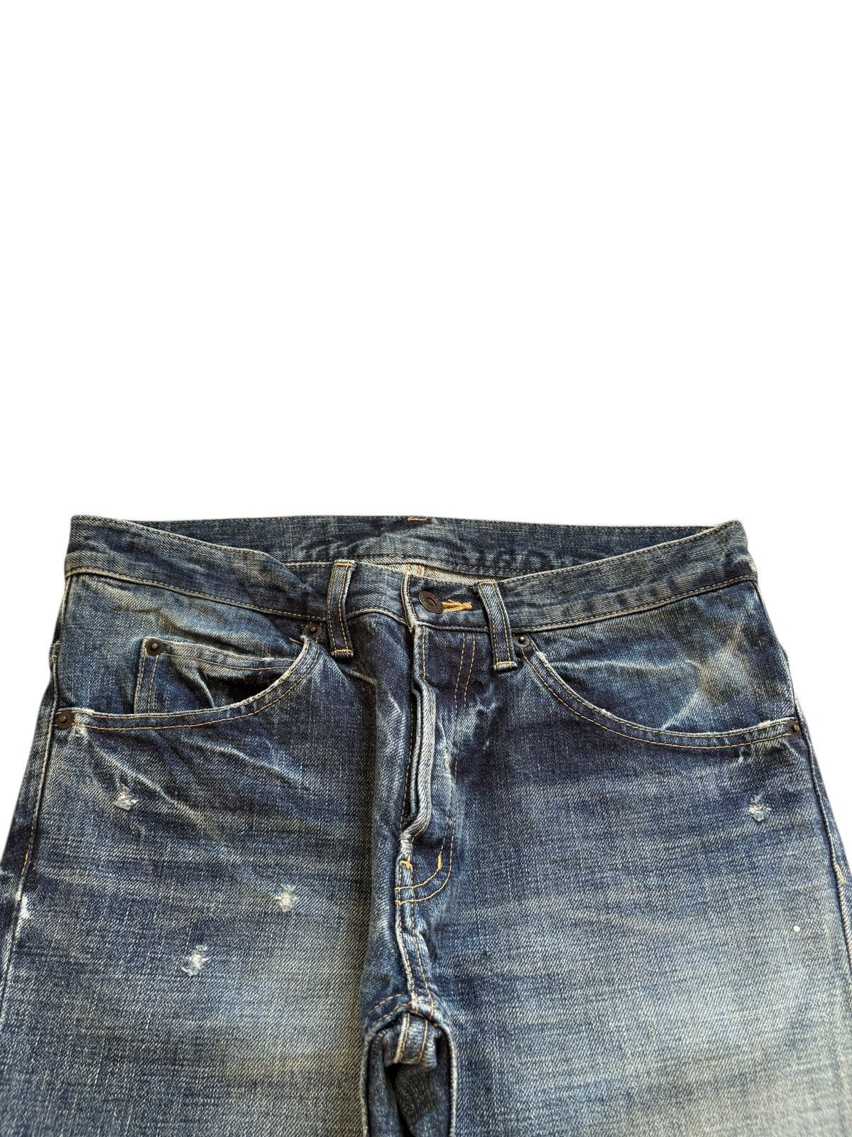 Japanese Brand Vintage Japanese Brand Thunder Wash Distressed Jeans Size US 30 / EU 46 - 4 Thumbnail