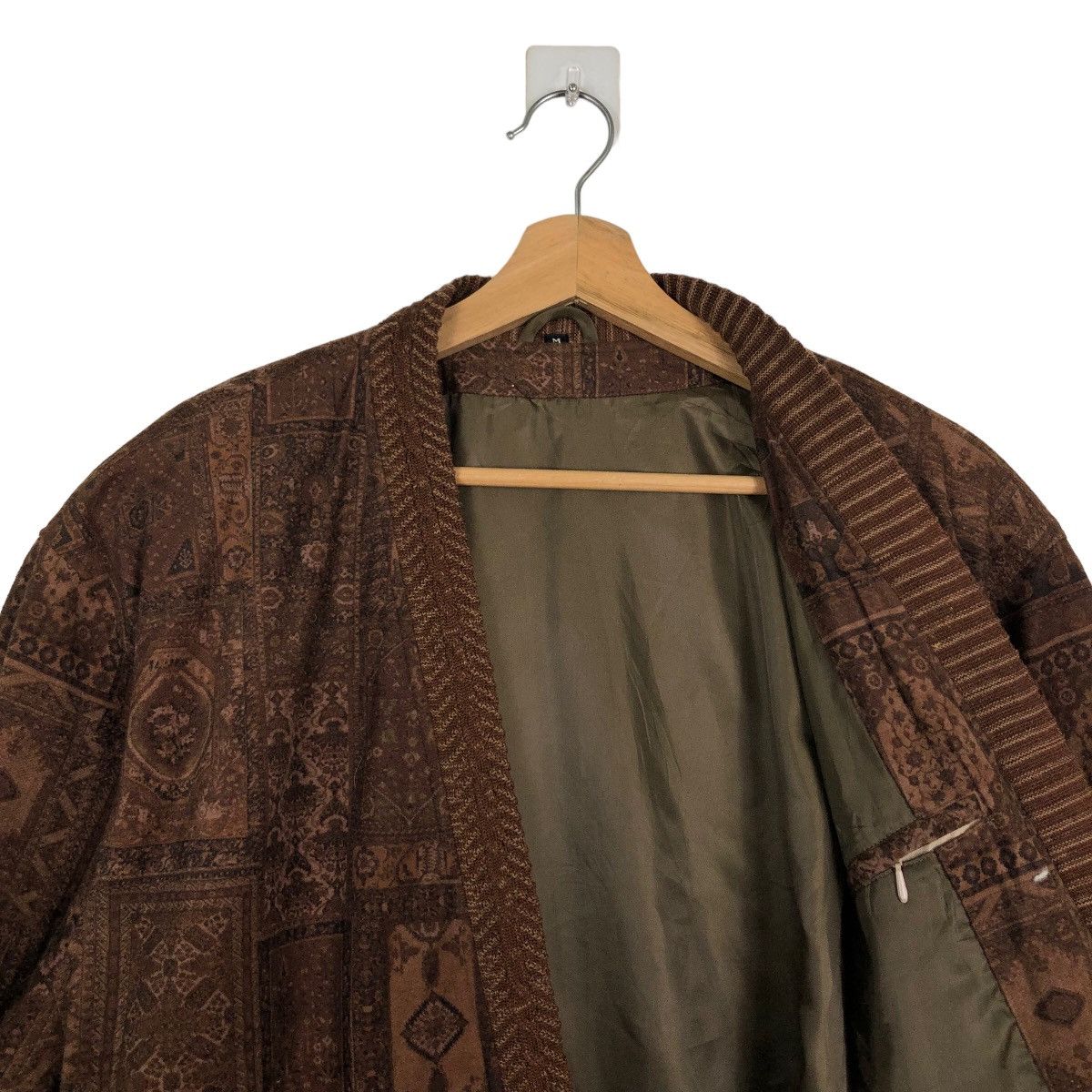 Japanese Brand 🔥90’s Vintage Cardigan Bomber Jacket Navajo Design Size US M / EU 48-50 / 2 - 10 Thumbnail