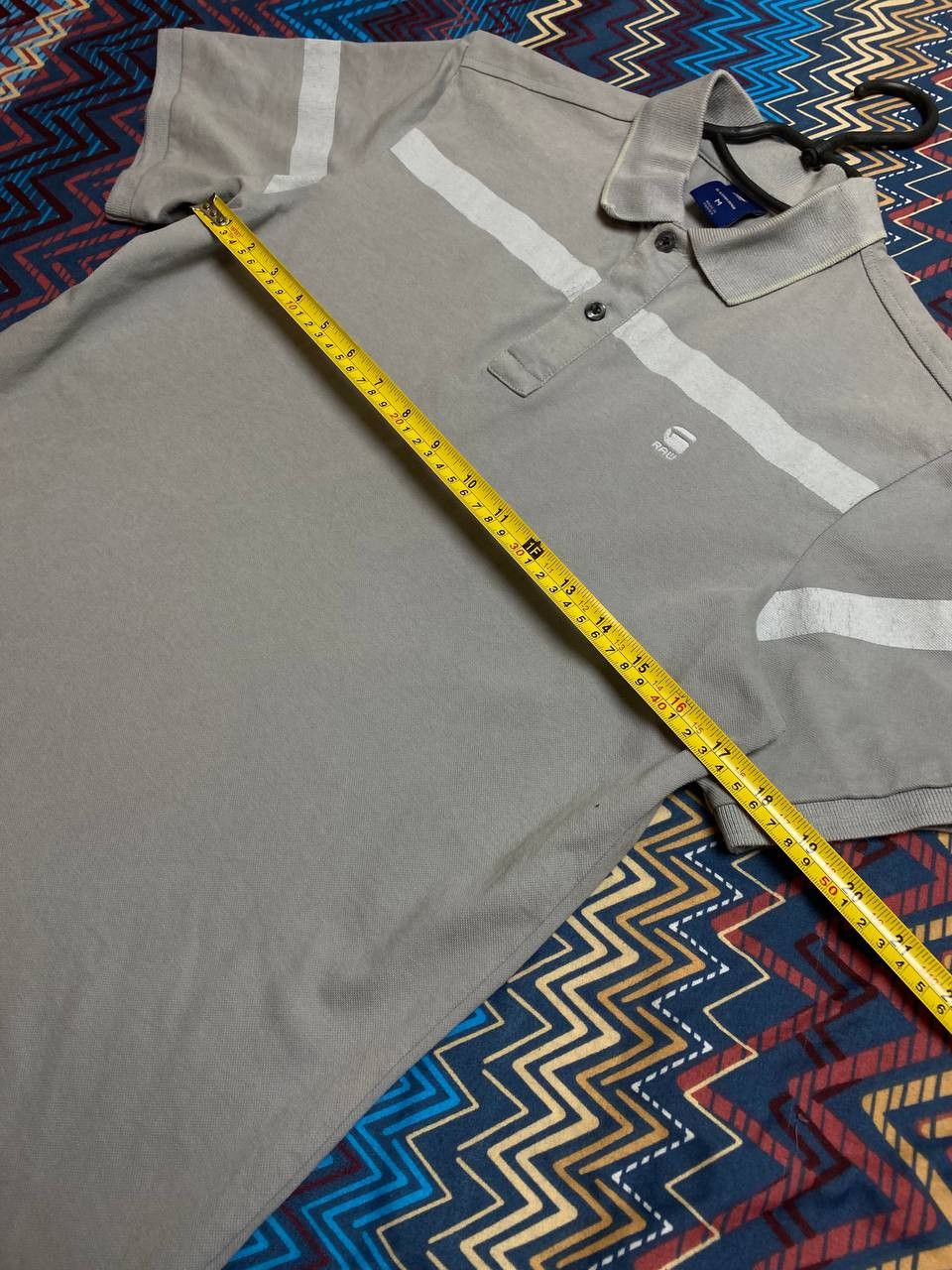 G-Star Streetwear T-Shirt gray G-Star Raw polos logo Y2K Vintage Size US M / EU 48-50 / 2 - 11 Thumbnail