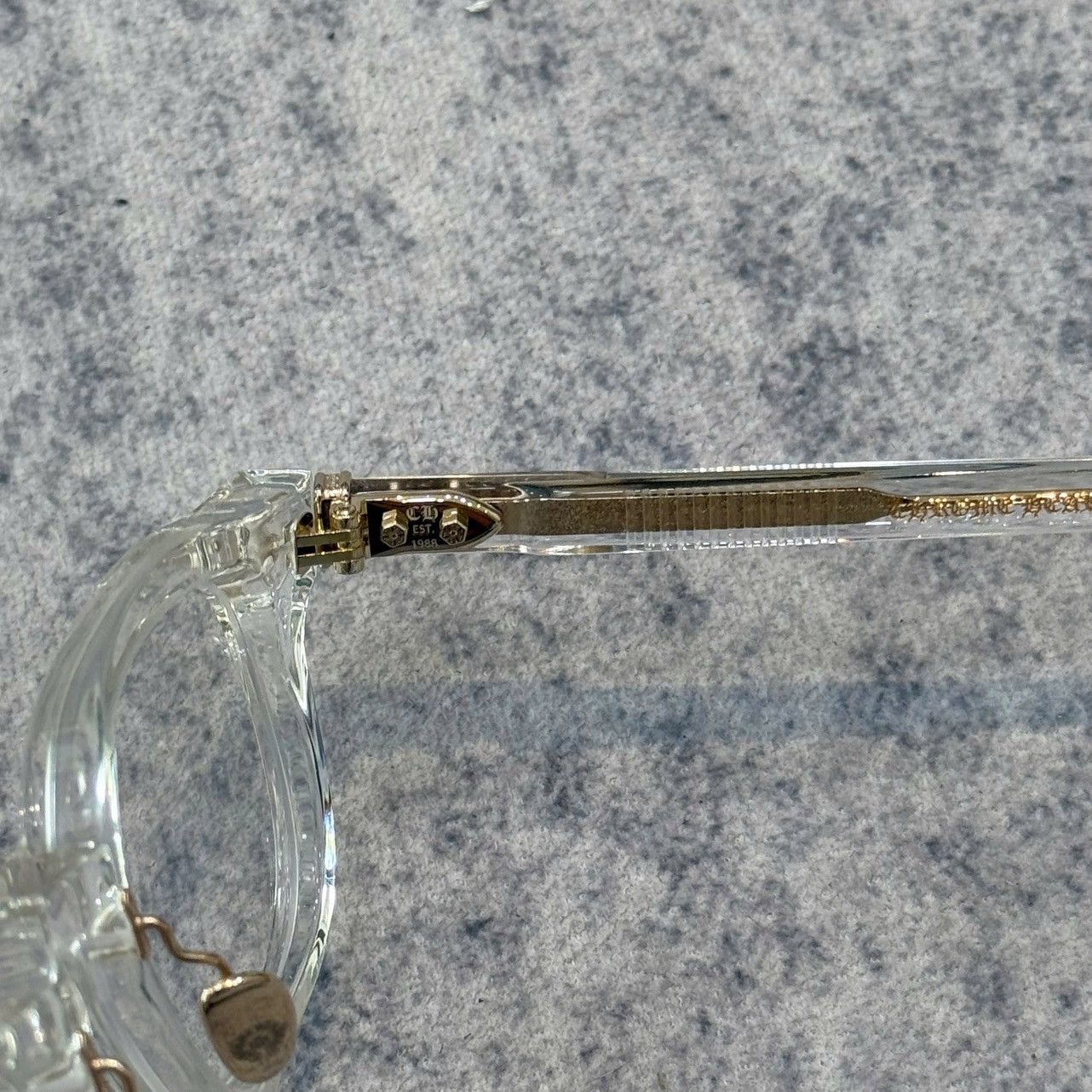 Chrome Hearts CHROME HEARTS CHIRP CHIRP-A Crystal/18KGP Size ONE SIZE - 5 Thumbnail
