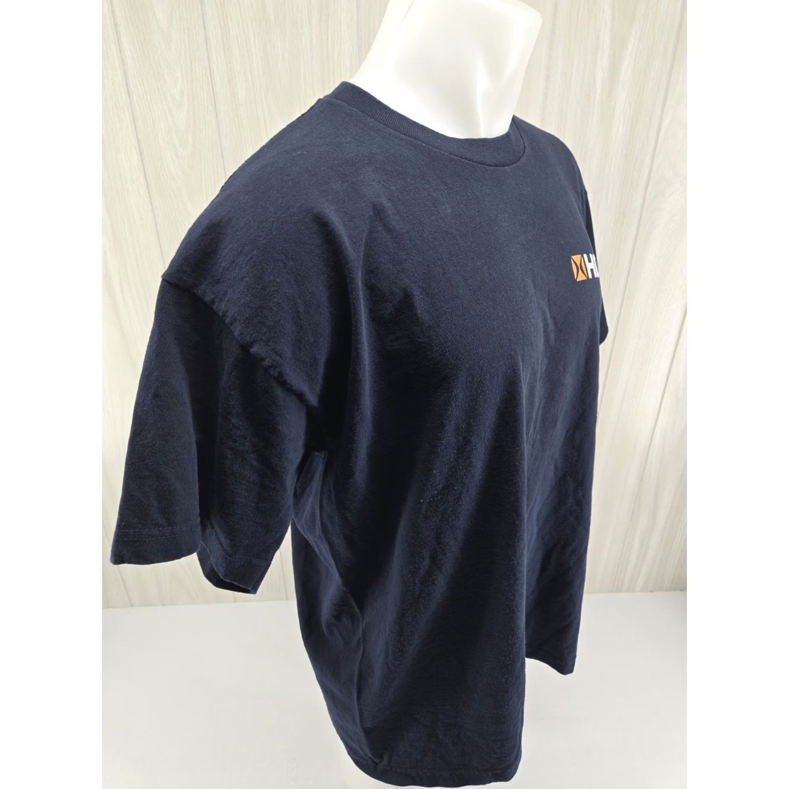 Vintage HDT Global T Shirt XL Blue Cotton Short Sleeve Men X-Large Size US XL / EU 56 / 4 - 6 Thumbnail