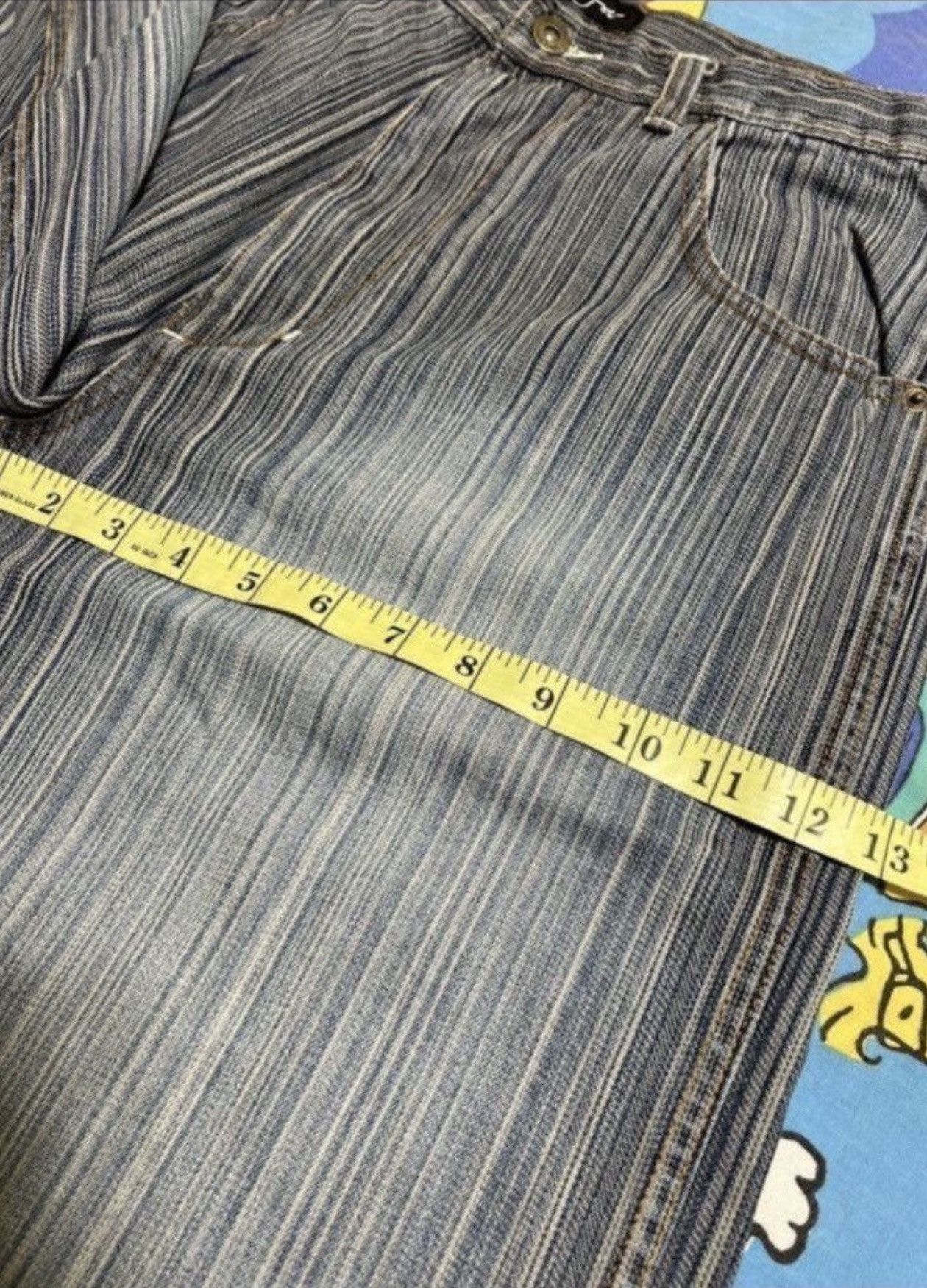 Sean John ***FINAL DROP***RARE 00s SEAN JOHN HICKORY STRIPE DENIM 32 Size US 32 / EU 48 - 7 Thumbnail