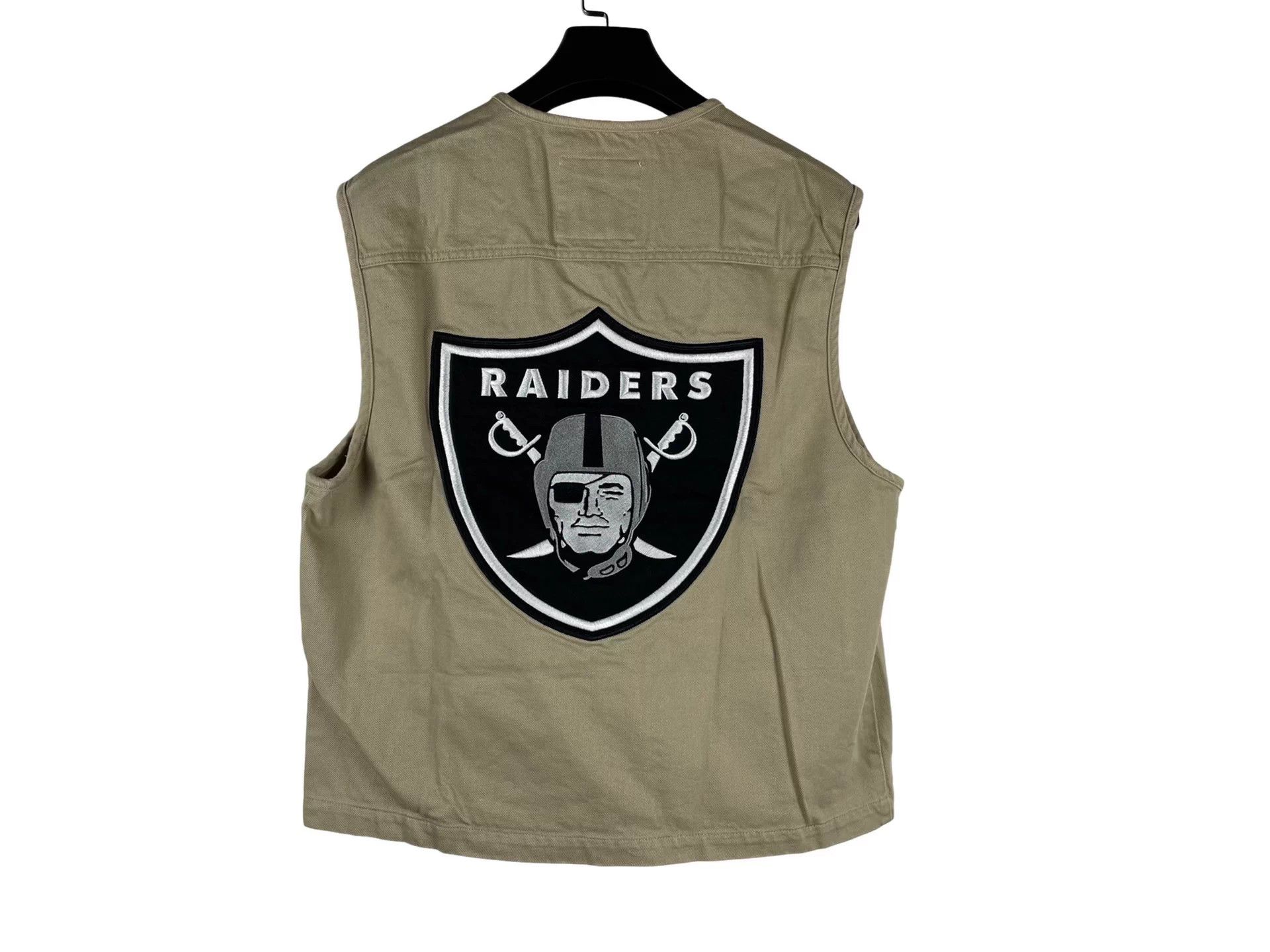 Supreme Supreme NFL x Raiders '47 Denim Vest SS20 Size US S / EU 44-46 / 1 - 2 Thumbnail