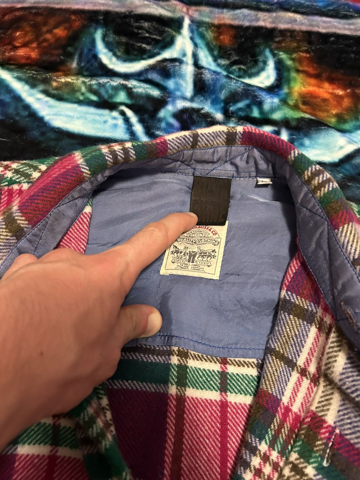 Japanese Brand Born2shine flannel shirt Size US M / EU 48-50 / 2 - 4 Thumbnail