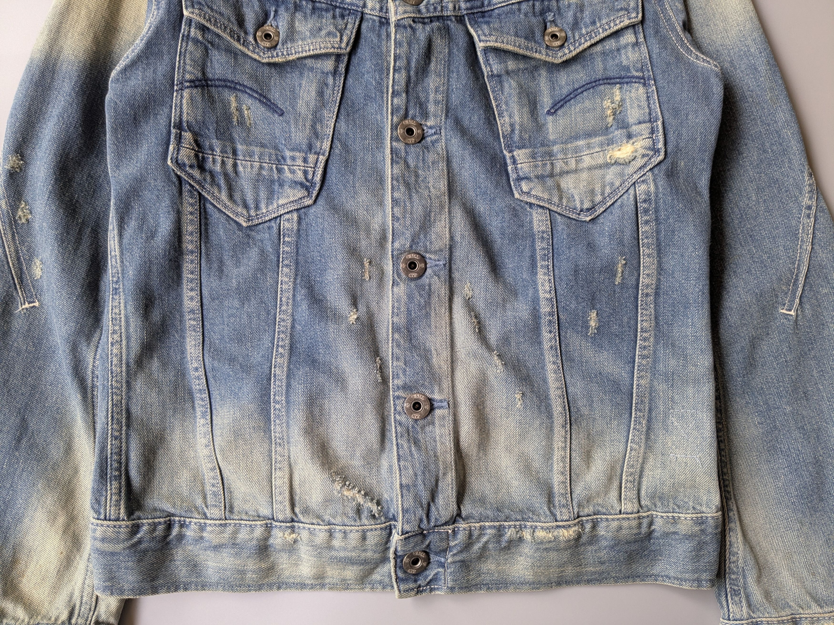 Diesel G Star Raw Type 3 buckle back trucker jeans Size US M / EU 48-50 / 2 - 4 Thumbnail