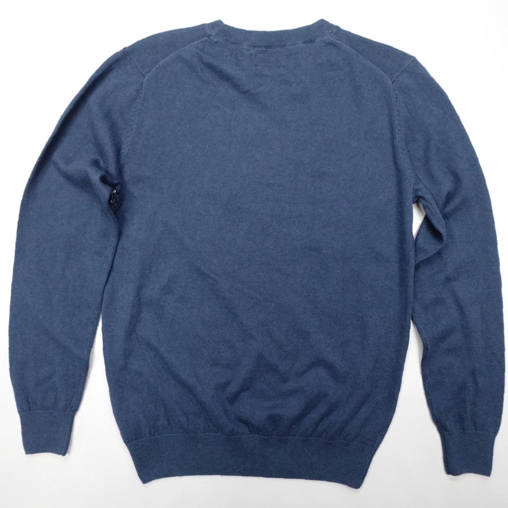 Vintage Daniel Hechter Paris Sweater Pullover Cotton Cashmere Blend Blue Men's Size S Size US S / EU 44-46 / 1 - 7 Thumbnail