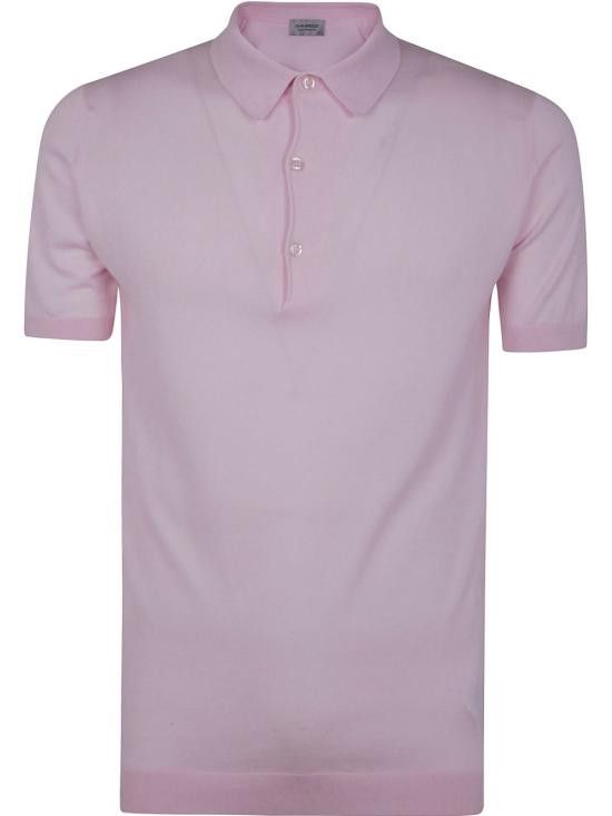 John Smedley JOHN SMEDLEY Men T-Shirts ADRIAN SOFTPINK Pink Size US L / EU 52-54 / 3 - 1 Thumbnail
